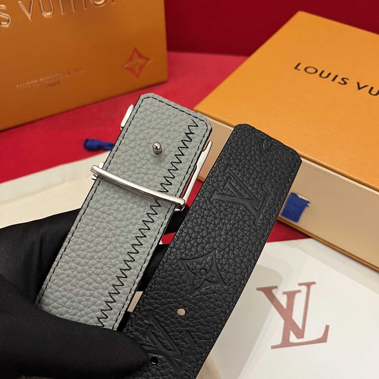 Louis Vuitton 40mm Reversible Belt  - FashionPlug