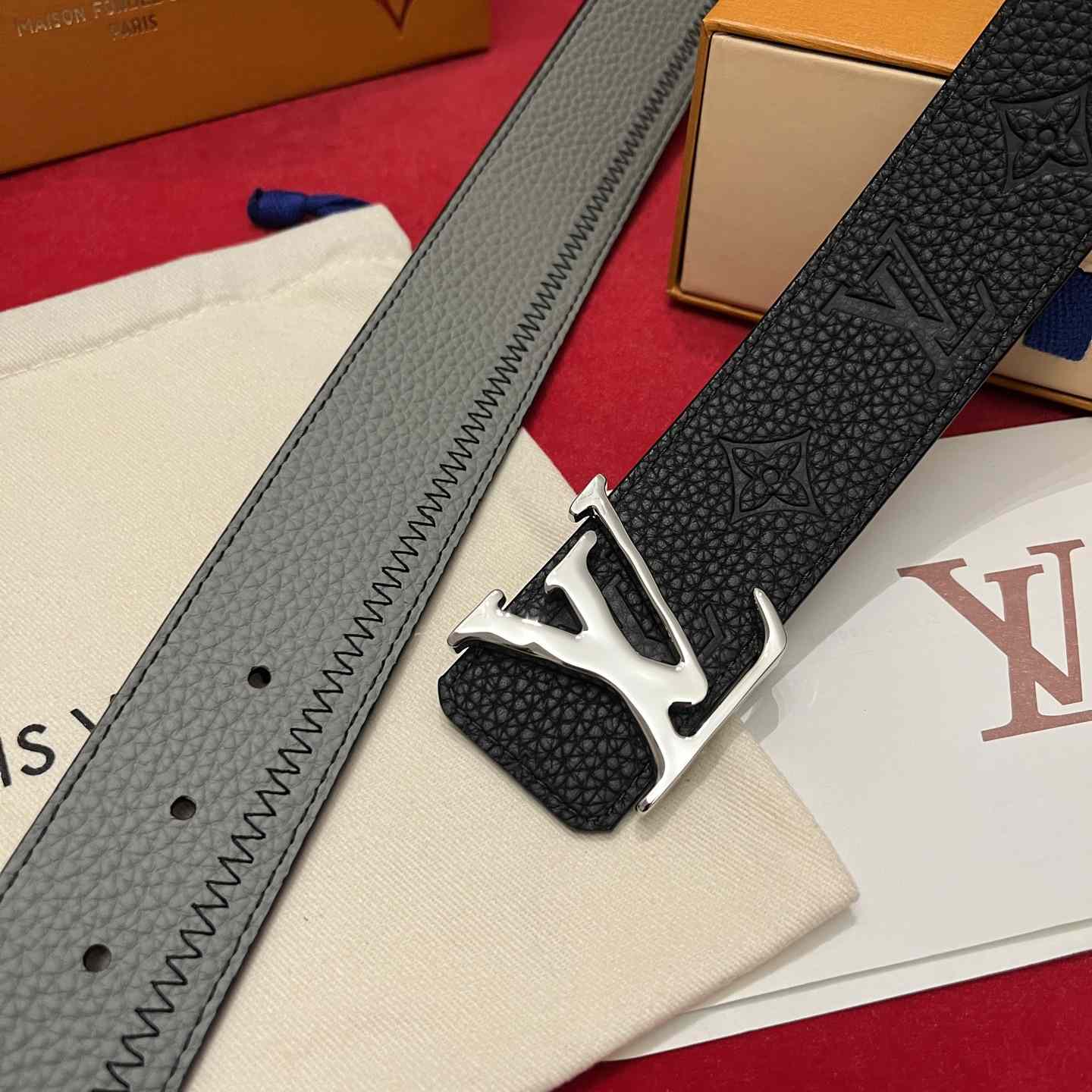 Louis Vuitton 40mm Reversible Belt  - FashionPlug