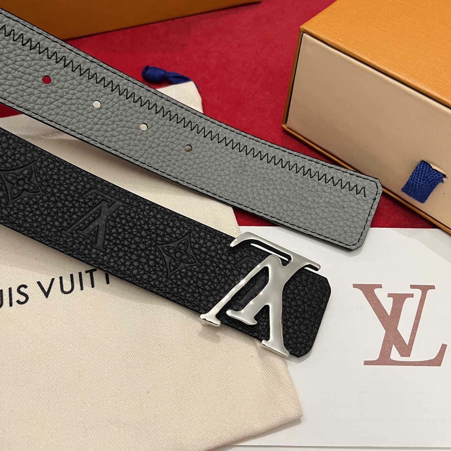 Louis Vuitton 40mm Reversible Belt  - FashionPlug