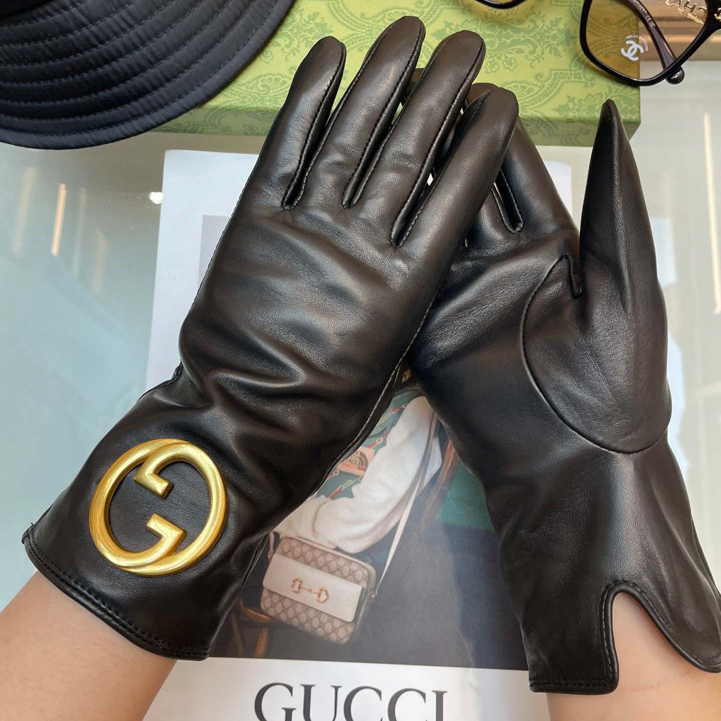 Gucci Women's Gloves  - FashionPlug
