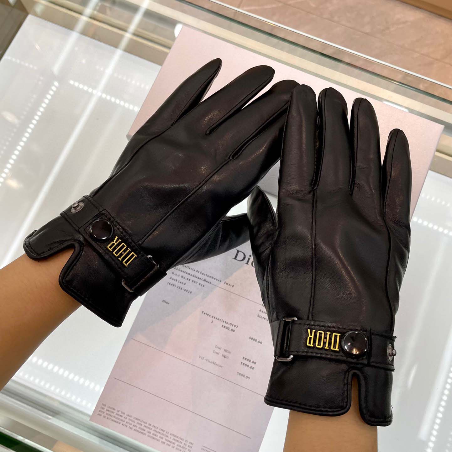 Dior Men's Gloves  - FashionPlug