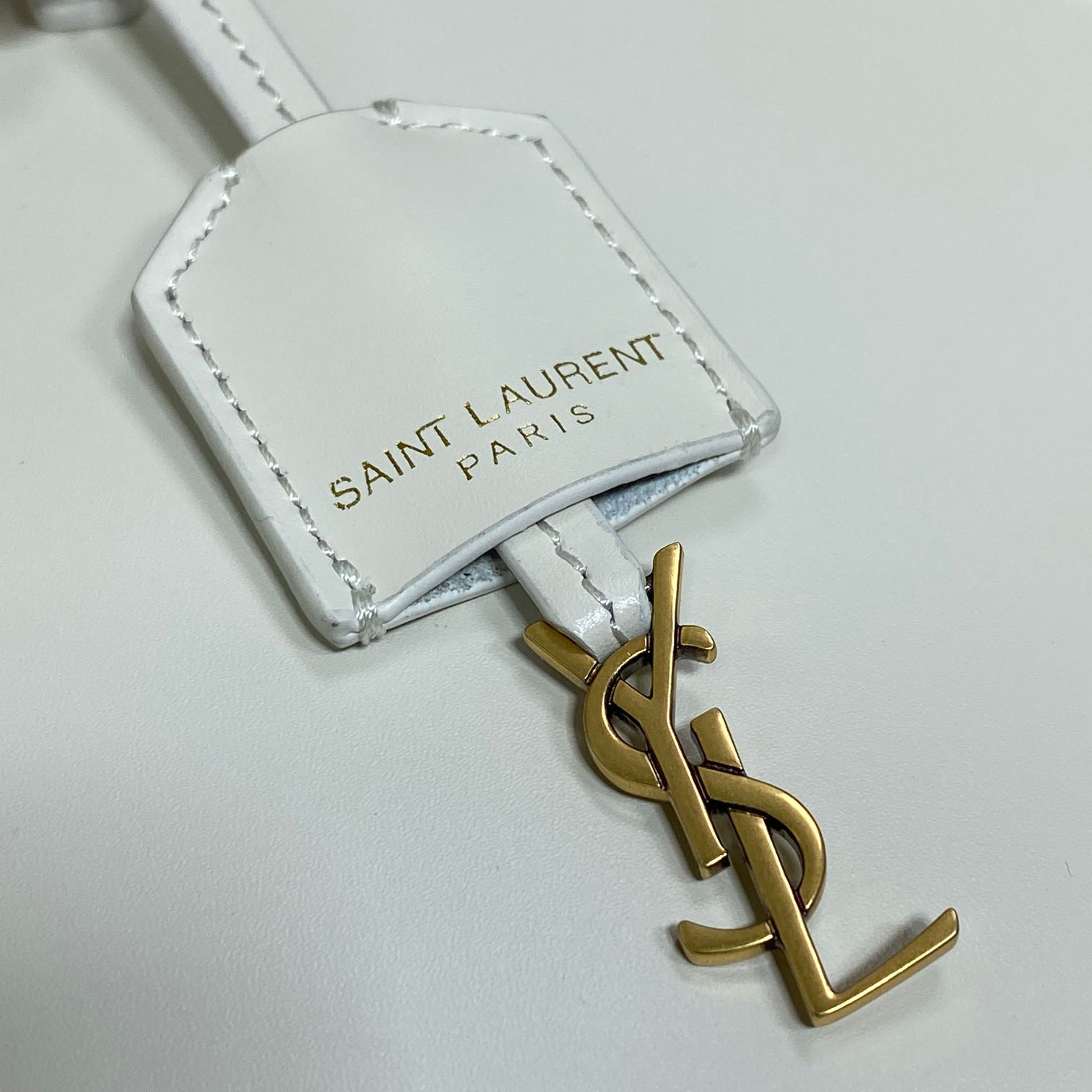 Saint Laurent Mini Toy Shopping Saint Laurent In Box Leather - FashionPlug