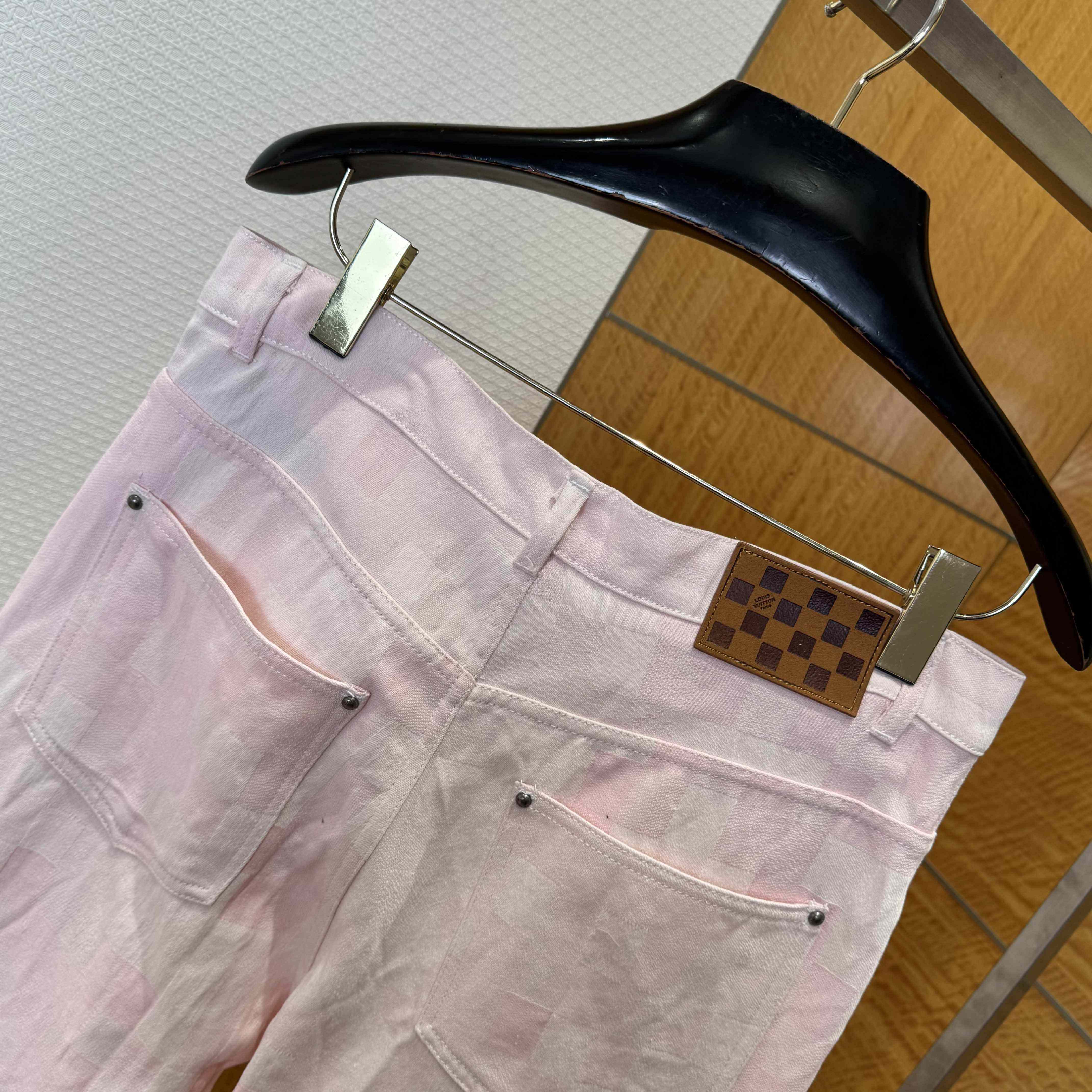 Louis Vuitton Damoflage Denim Skate Pants   1AILVF - FashionPlug