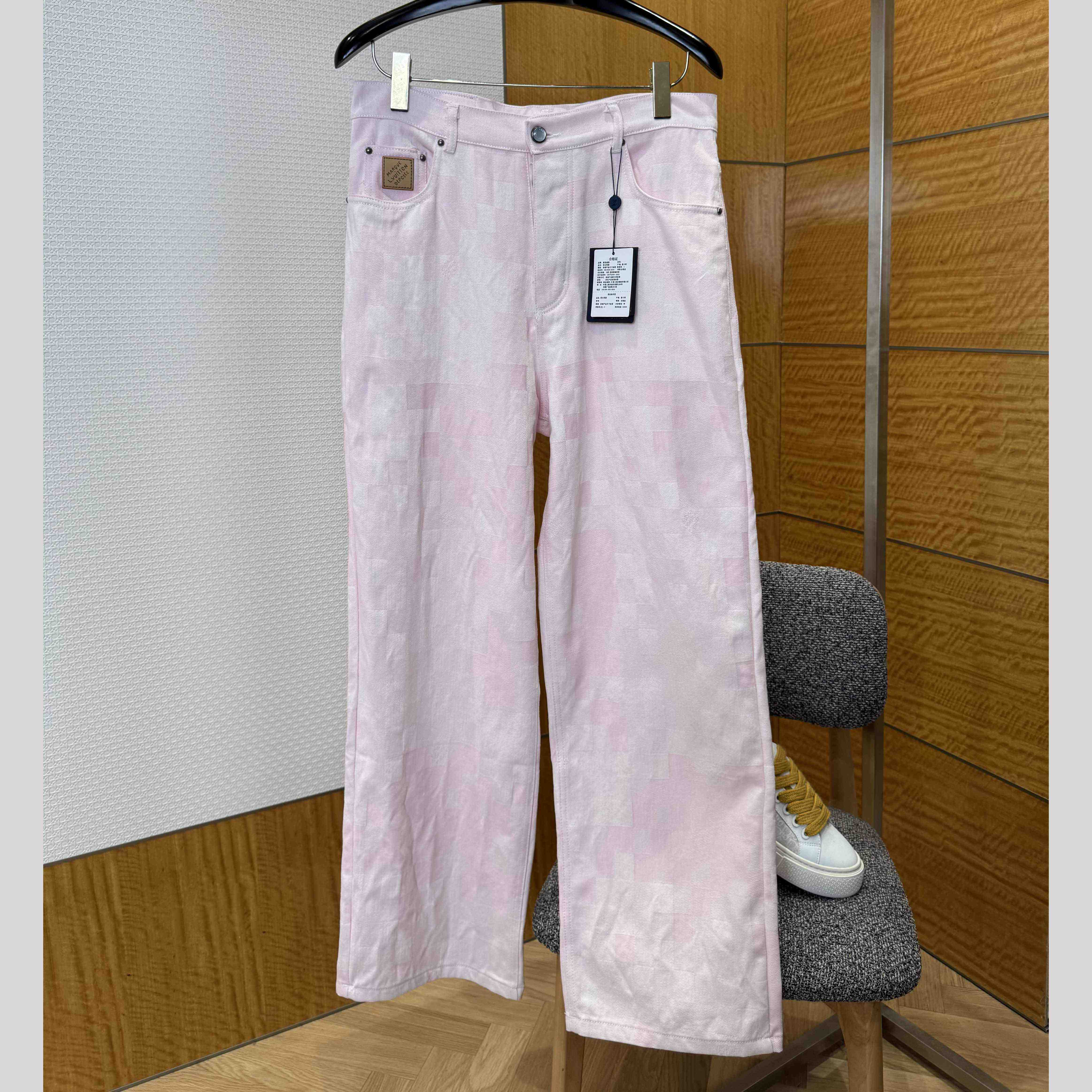 Louis Vuitton Damoflage Denim Skate Pants   1AILVF - FashionPlug