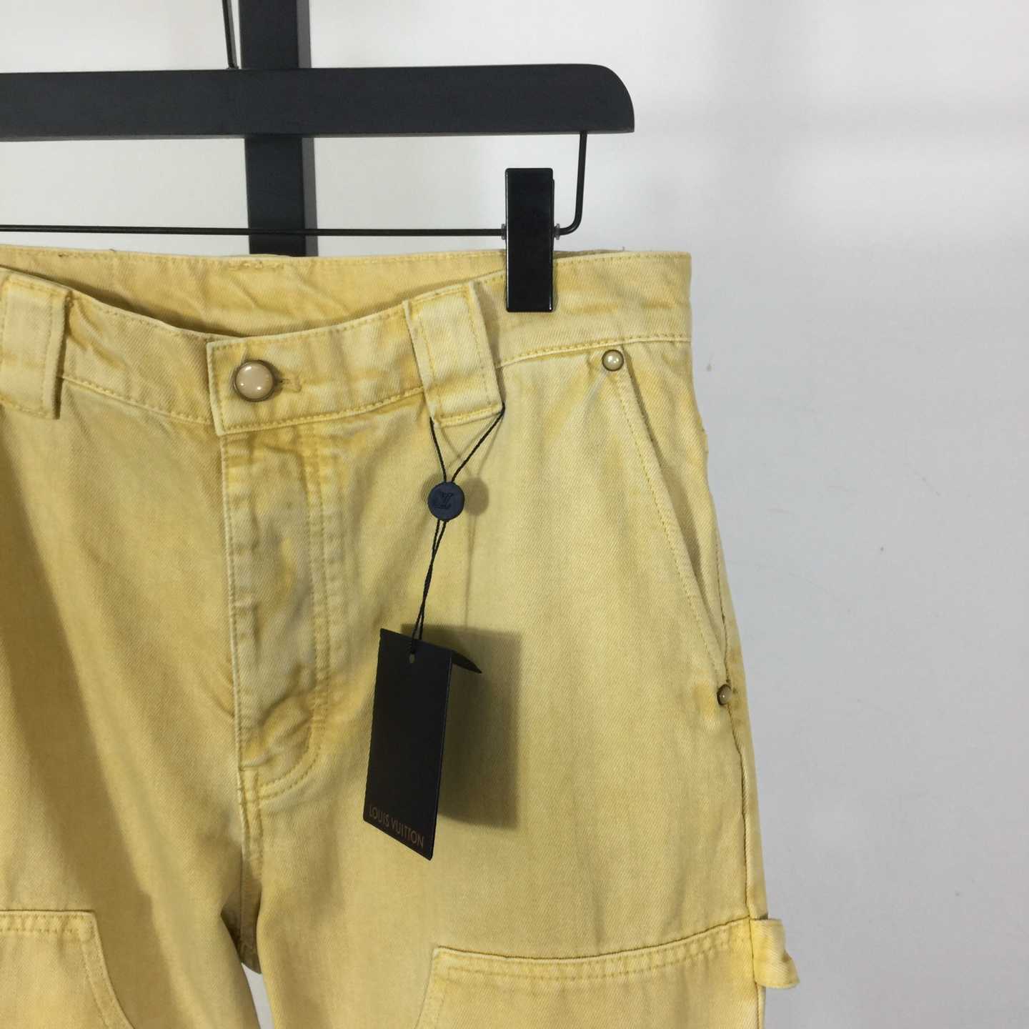 Louis Vuitton Garment-Dyed Denim Carpenter Pants   1AHVCG - FashionPlug