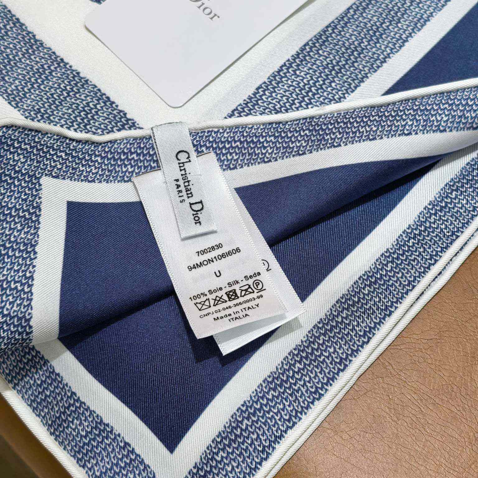 Dior Toile de Jouy Sauvage 90 Square Scarf  - FashionPlug
