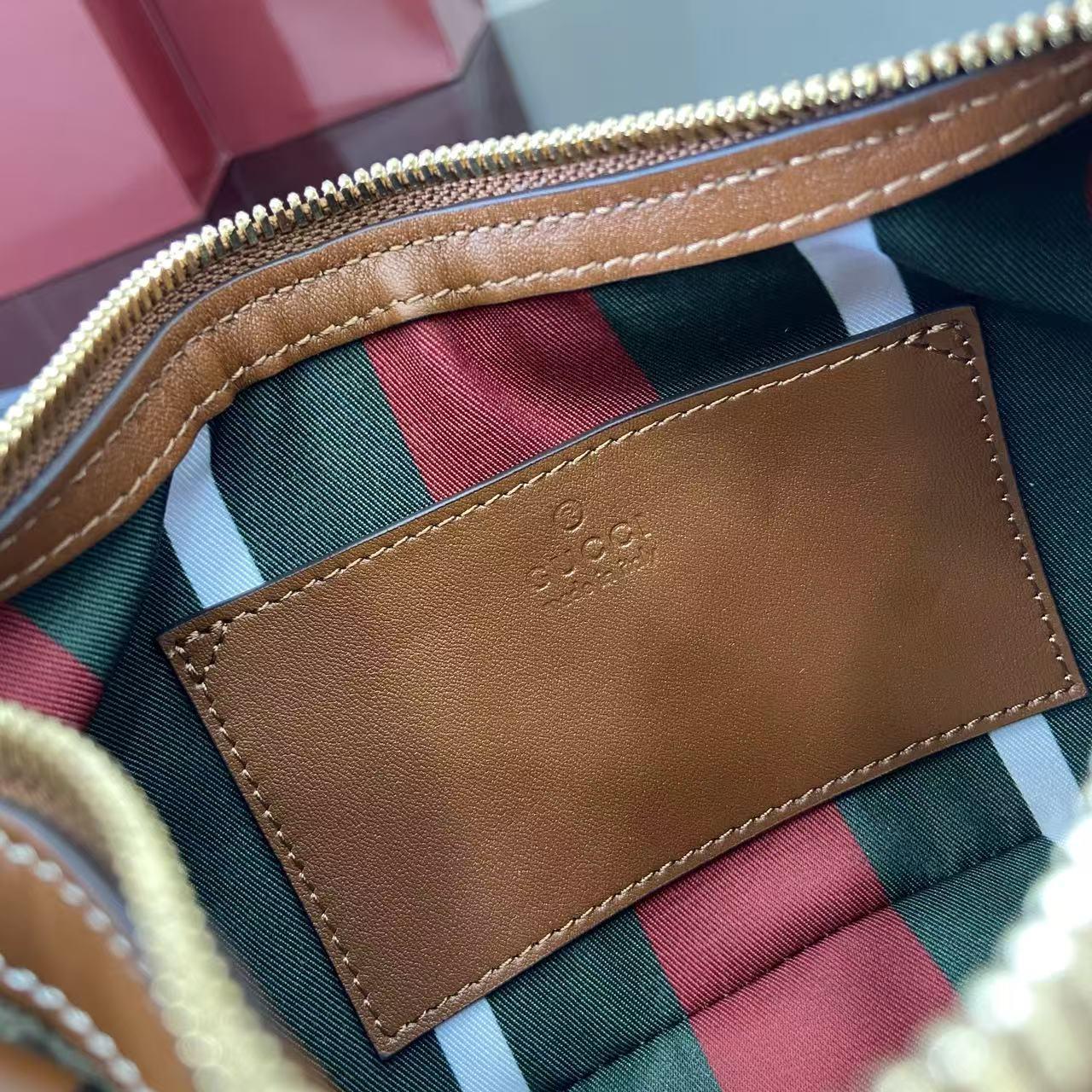 Gucci GG Emblem Small Shoulder Bag - FashionPlug