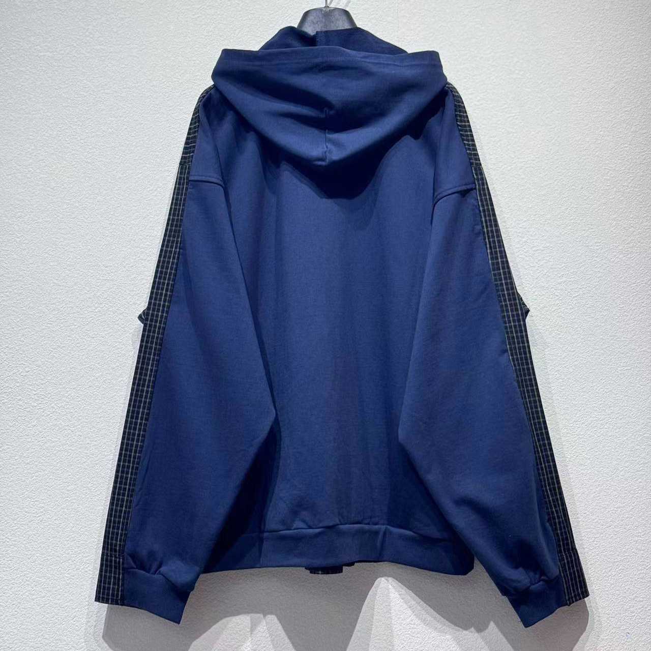 Balenciaga Cut Up Hooded Shirt - FashionPlug