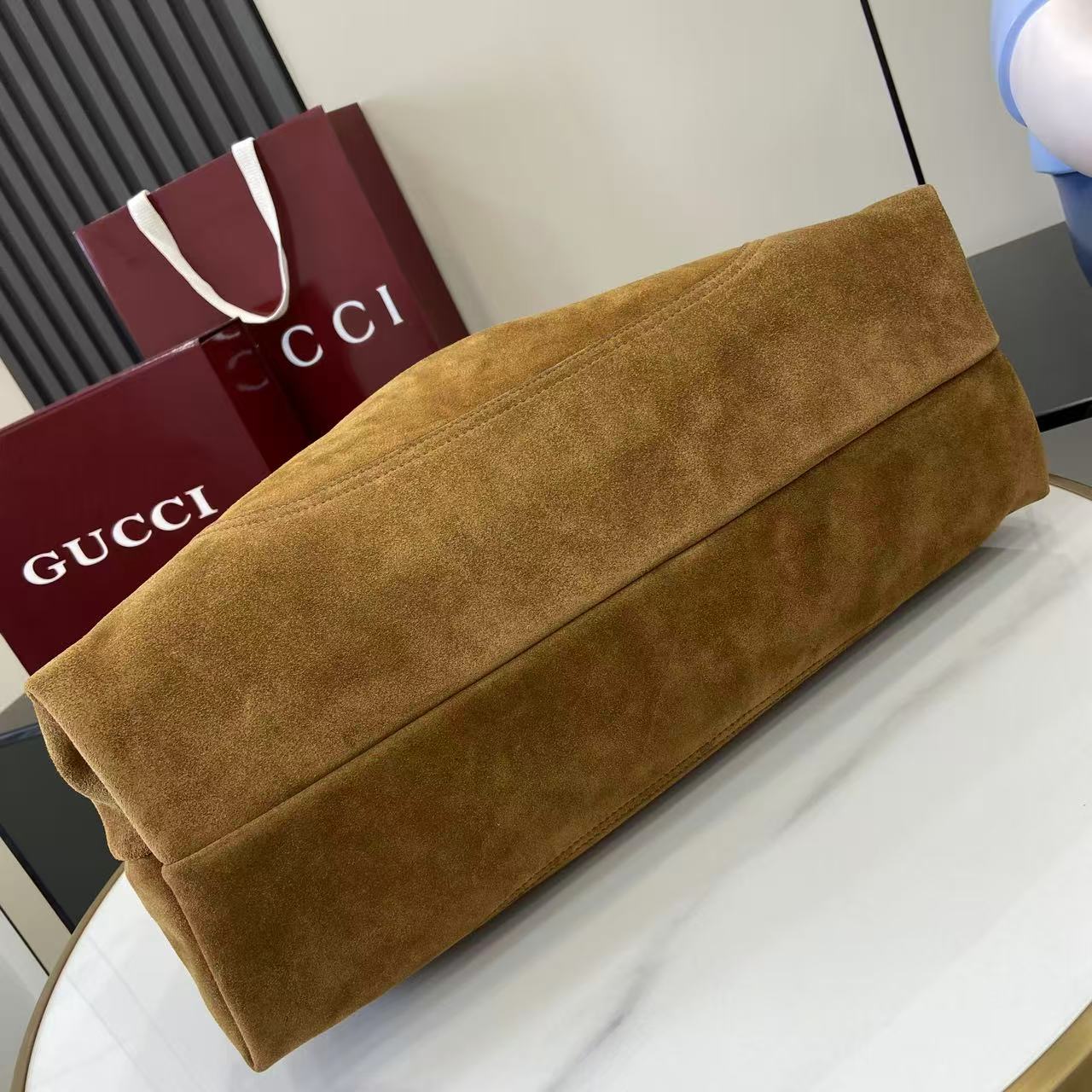 Gucci Softbit Maxi Shoulder Bag - FashionPlug