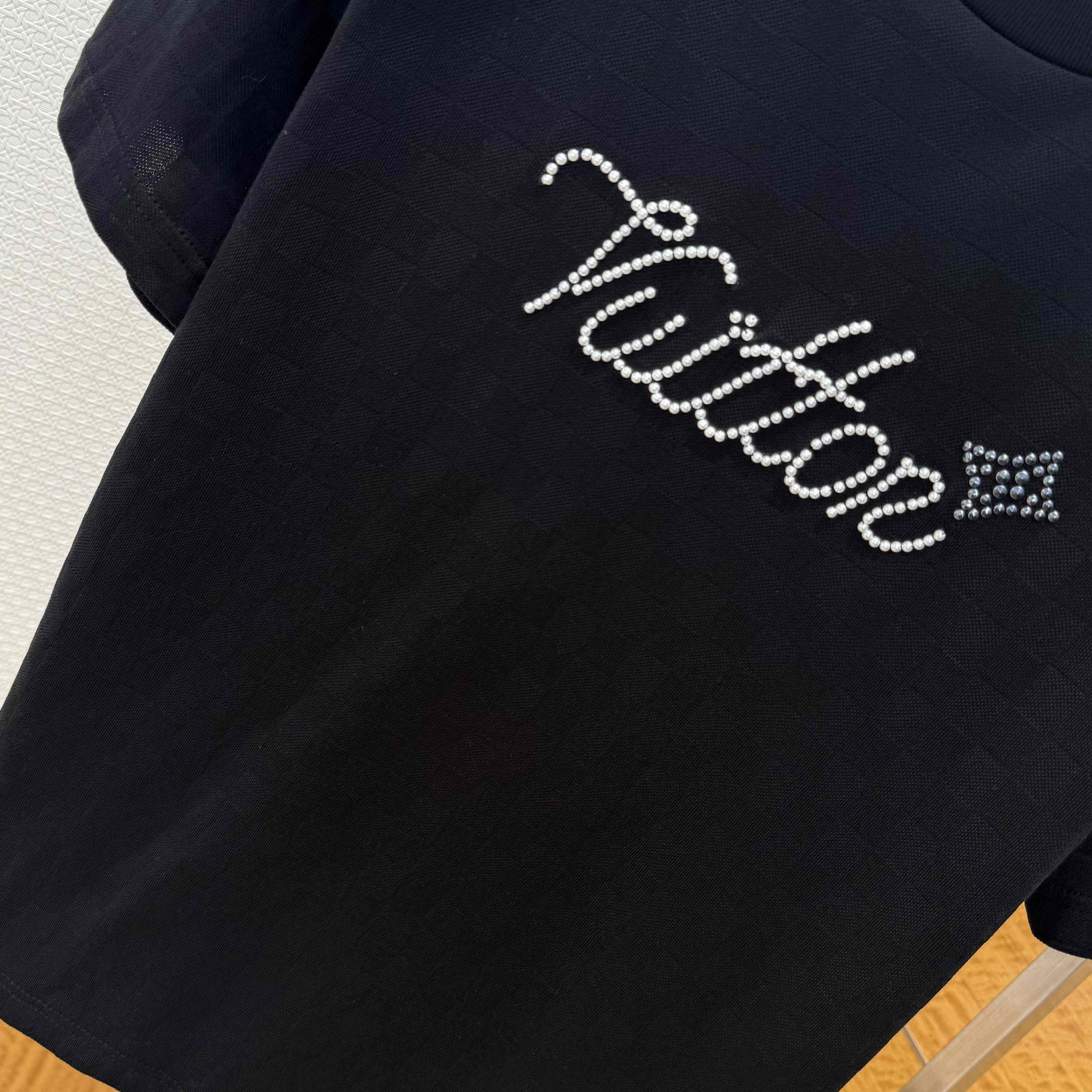 Louis Vuitton Signature Embellished T-Shirt   1AIMLZ - FashionPlug