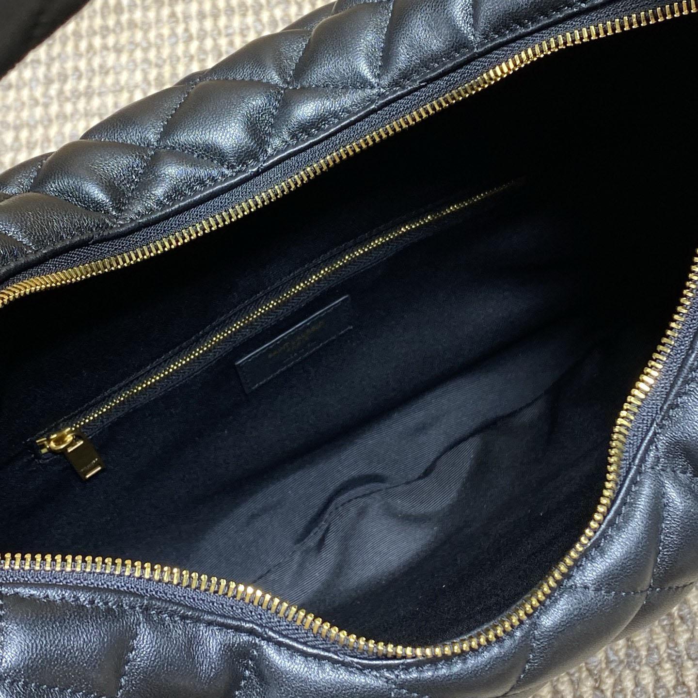 Saint Laurent Icare Hobo In Quilted Nappa - FashionPlug