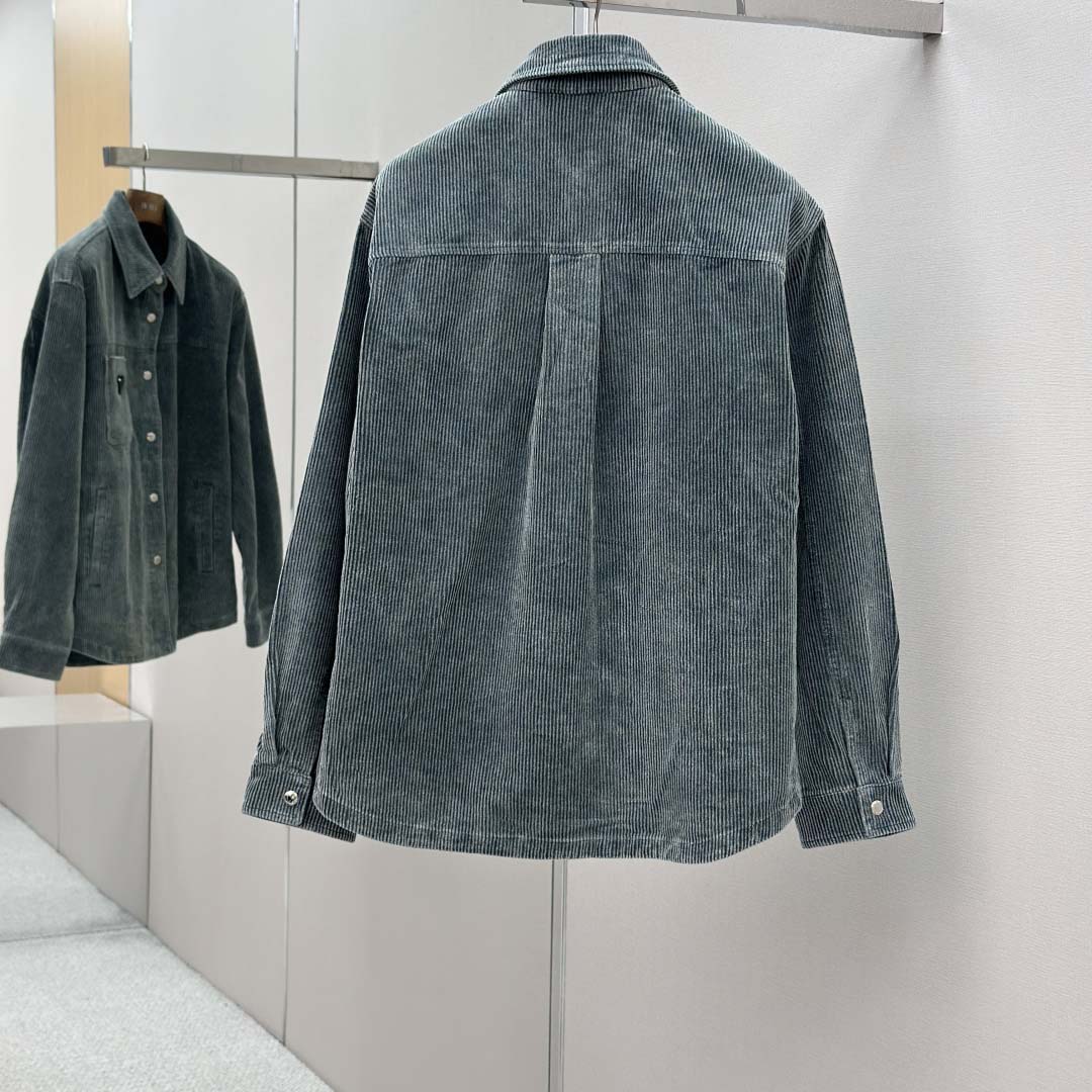 Prada Stretch Cotton Shirt And Pants - FashionPlug