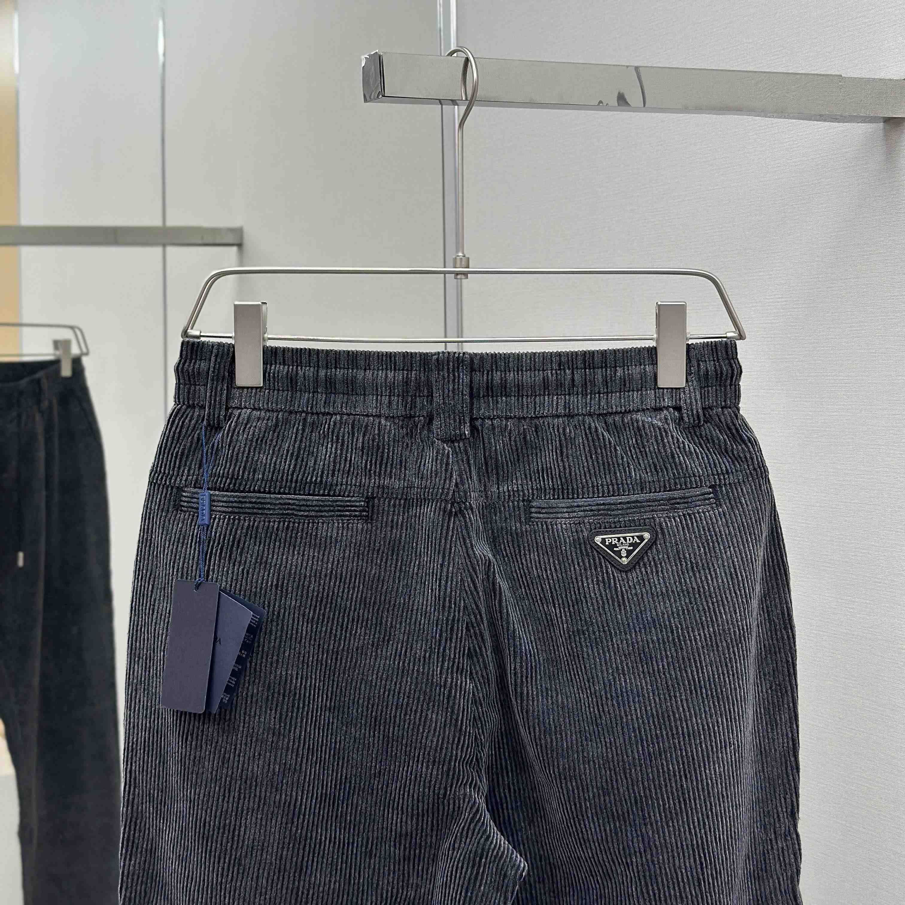 Prada Stretch Cotton Shirt And Pants - FashionPlug
