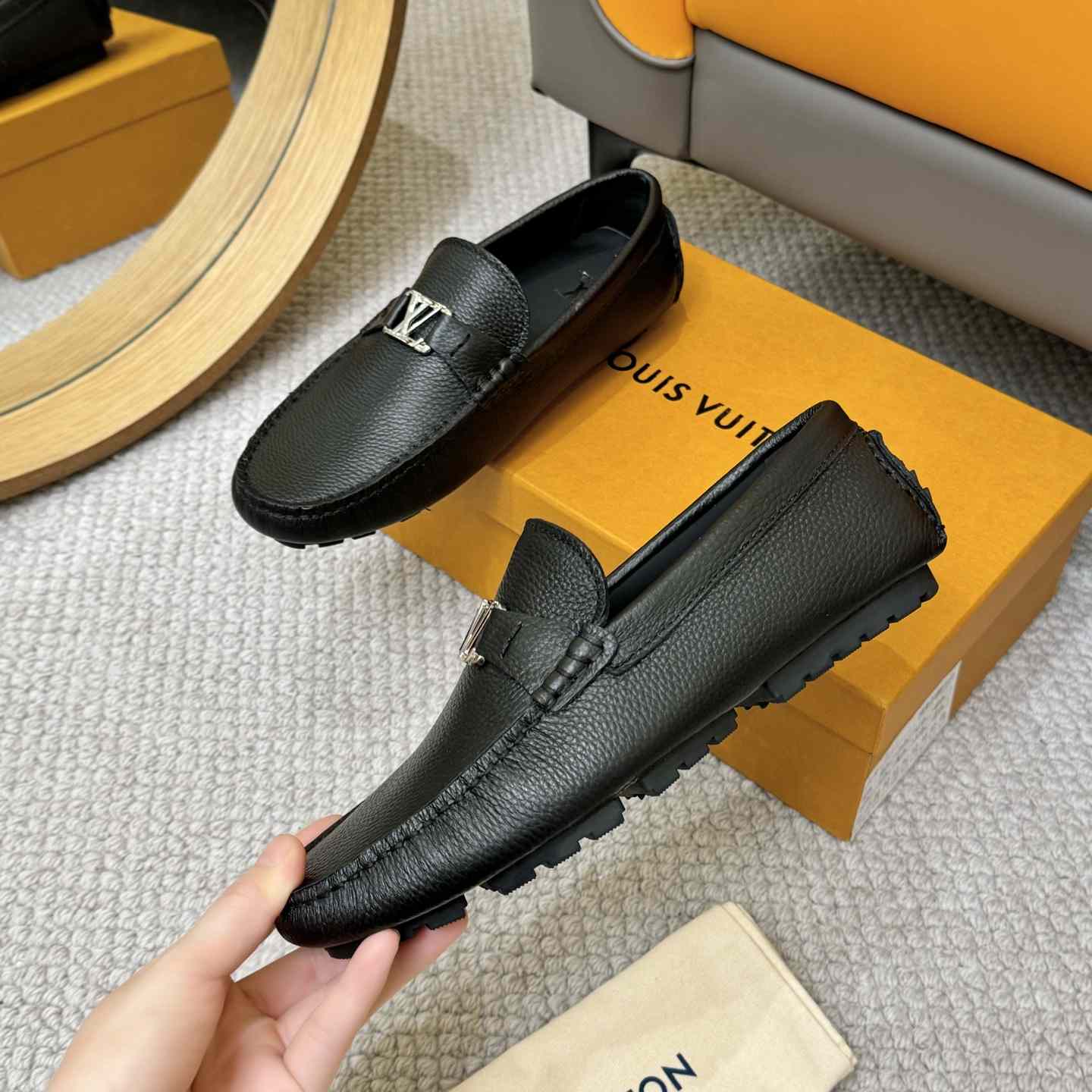 Louis Vuitton LV Silverstone Moccasin - FashionPlug