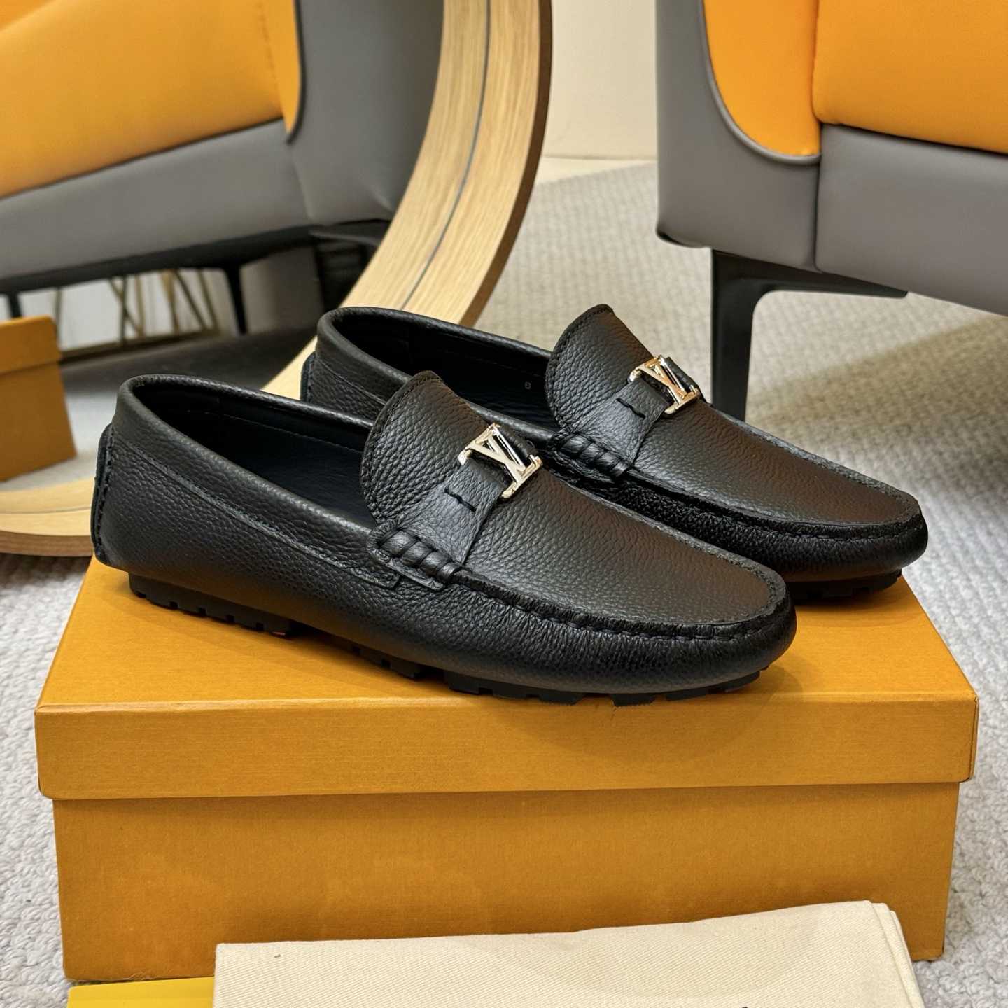 Louis Vuitton LV Silverstone Moccasin - FashionPlug
