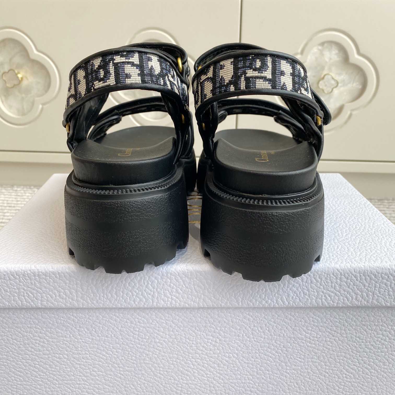 Dior Dioract Platform Sandal   - FashionPlug