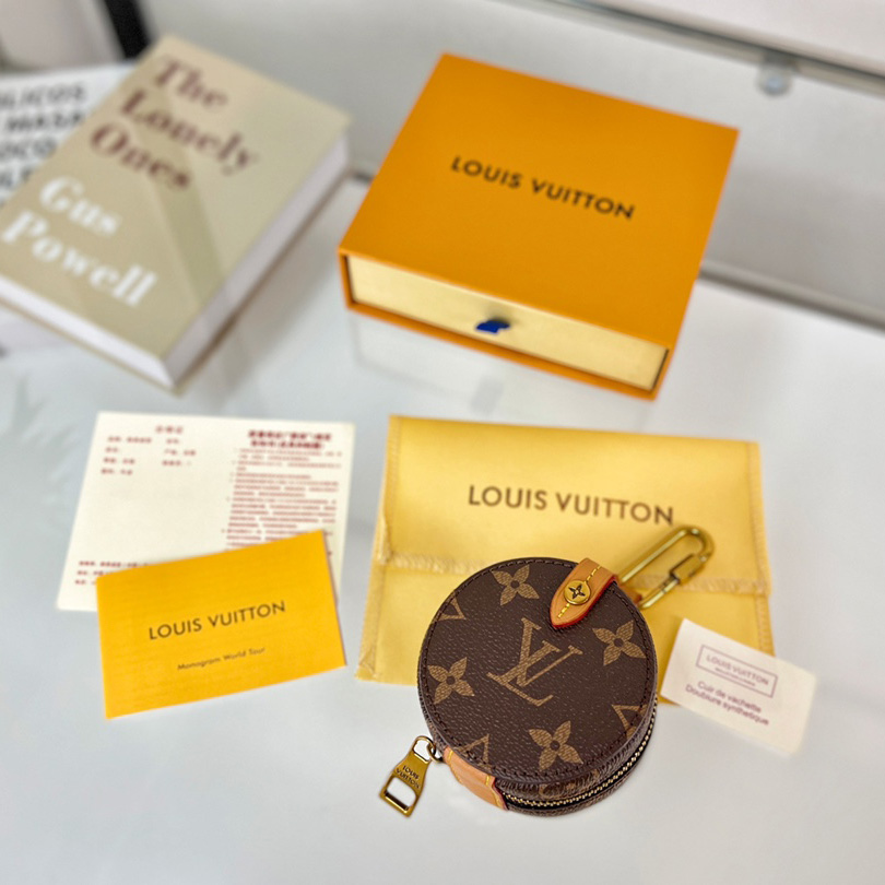 Louis Vuitton Round Case Pouch   M68524 - FashionPlug