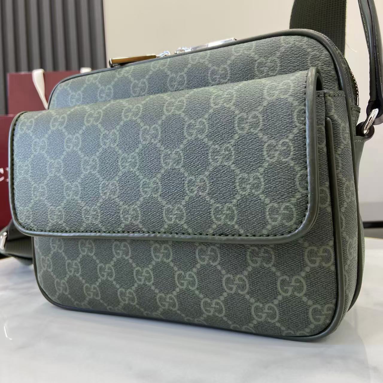 Gucci GG Monogram Small Crossbody Bag - FashionPlug