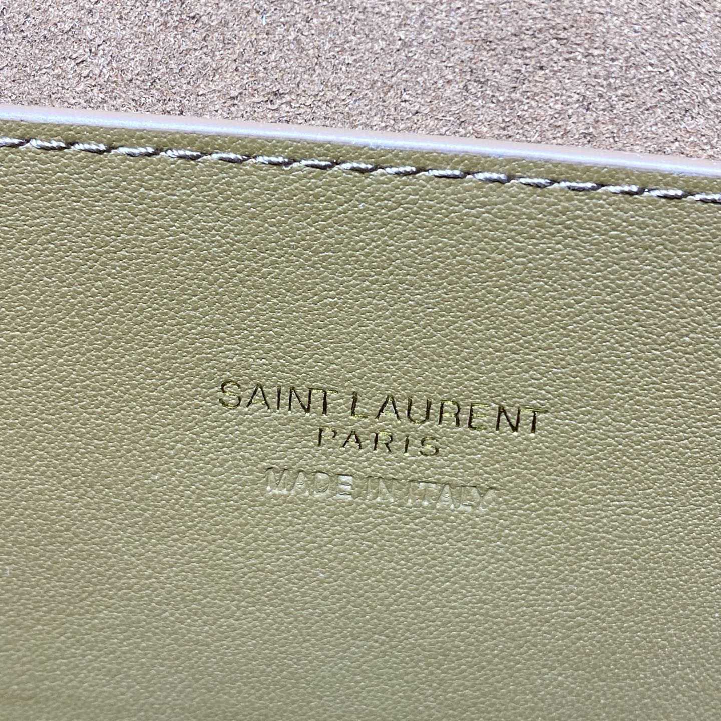 Saint Laurent Solferino Medium In Suede - FashionPlug