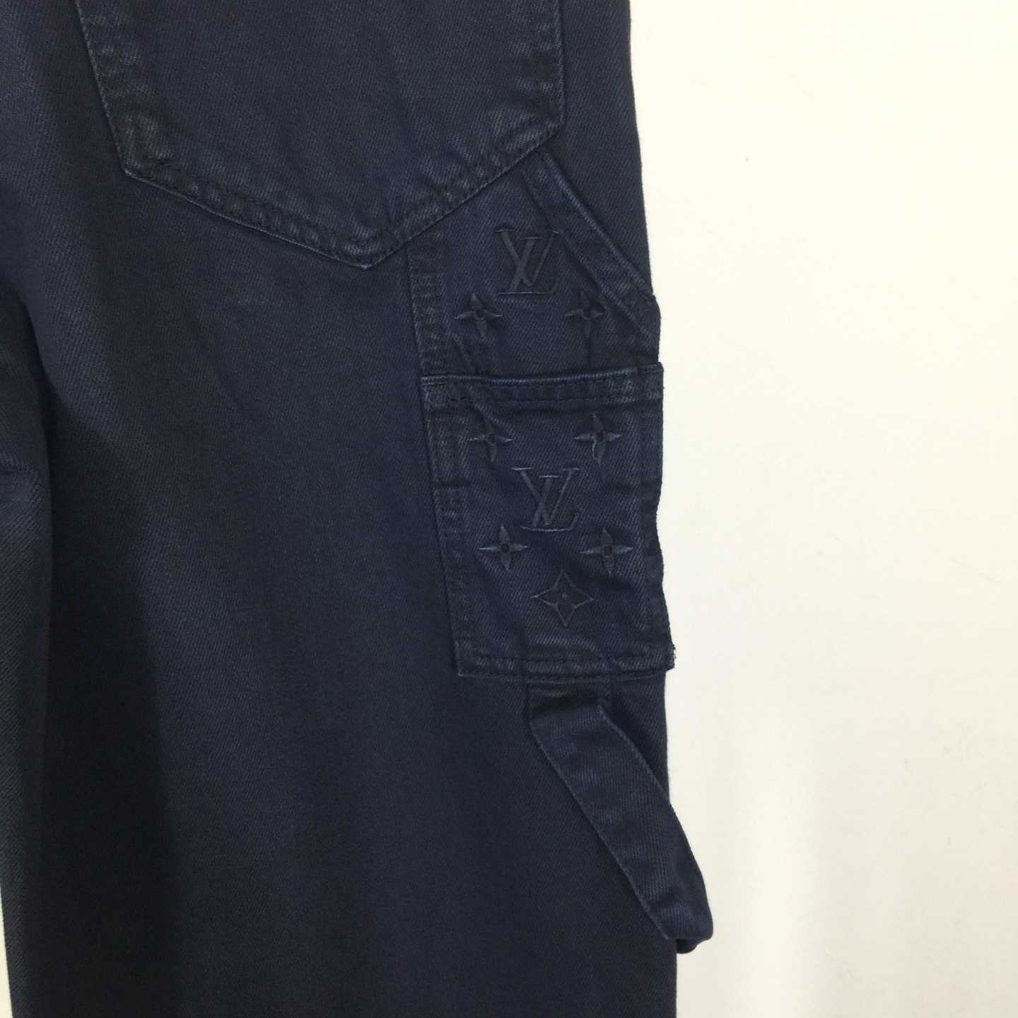 Louis Vuitton Garment-Dyed Denim Carpenter Pants   1AHVCS - FashionPlug