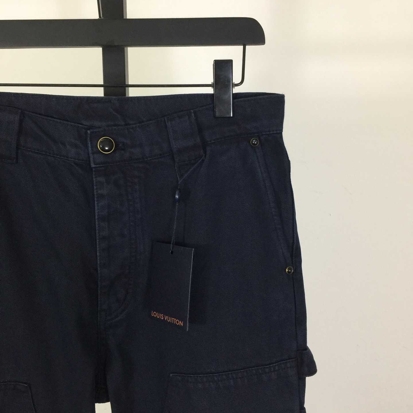 Louis Vuitton Garment-Dyed Denim Carpenter Pants   1AHVCS - FashionPlug