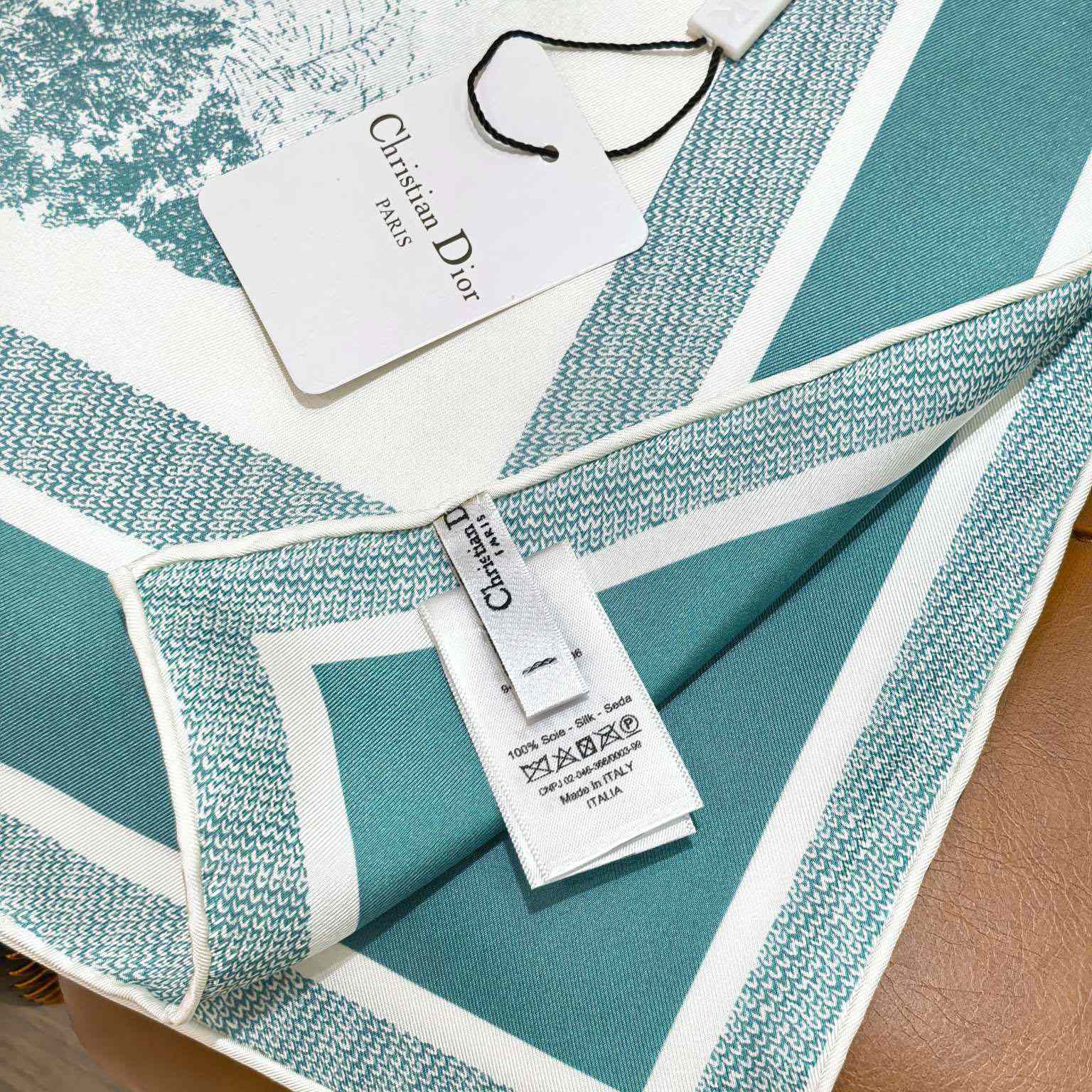 Dior Toile de Jouy Sauvage 90 Square Scarf  - FashionPlug