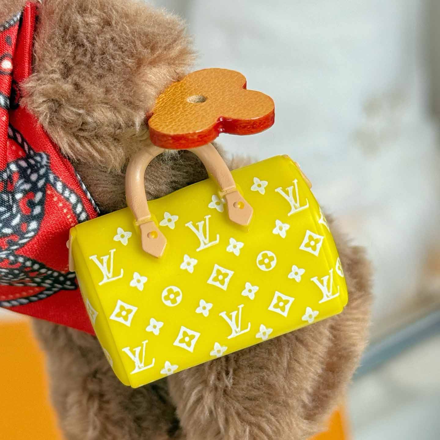 Louis Vuitton LV Louis Bear Bag Charm   M03176 - FashionPlug