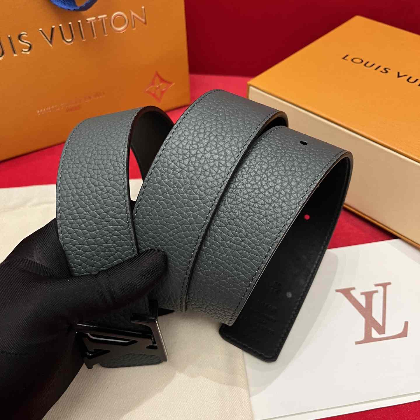 Louis Vuitton 40mm Reversible Belt  - FashionPlug