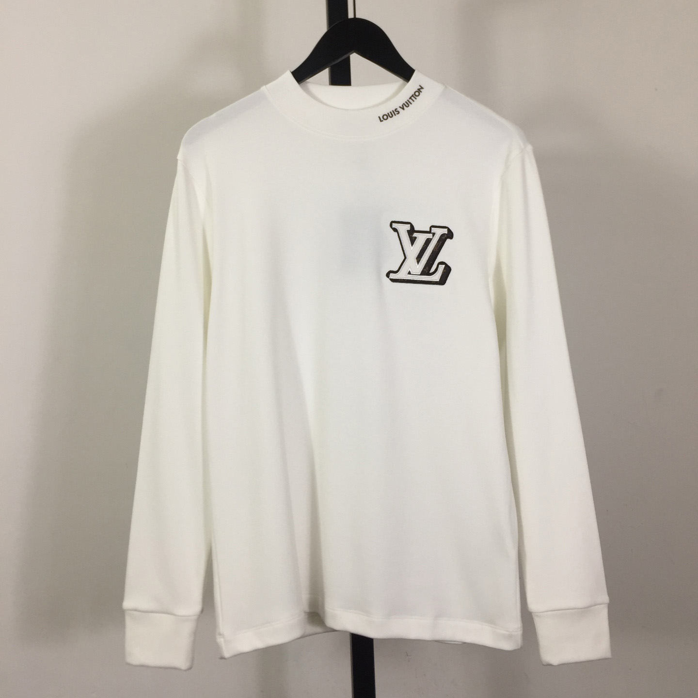 Louis Vuitton Embossed LV Long-Sleeved T-Shirt - FashionPlug