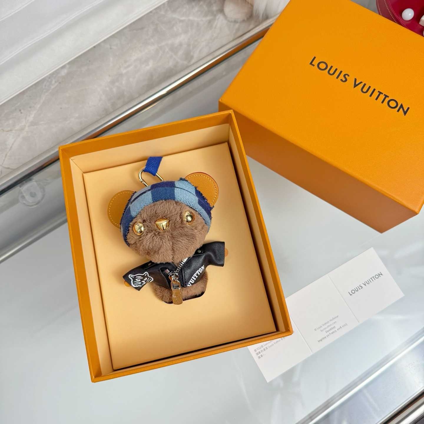 Louis Vuitton LV Louis Bear Bag Charm  M03206 - FashionPlug