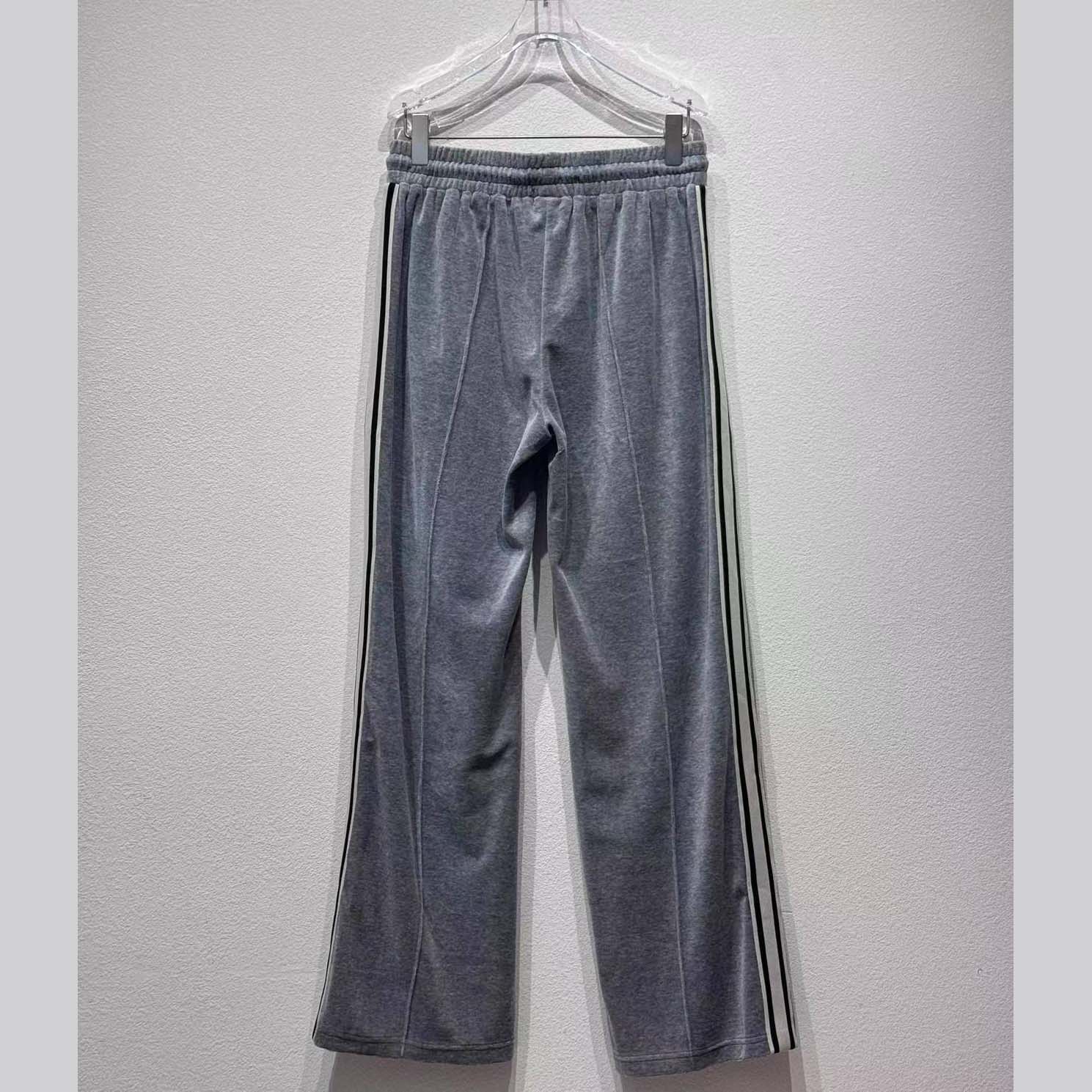 Celine Velvet Triomphe Track Pants - FashionPlug