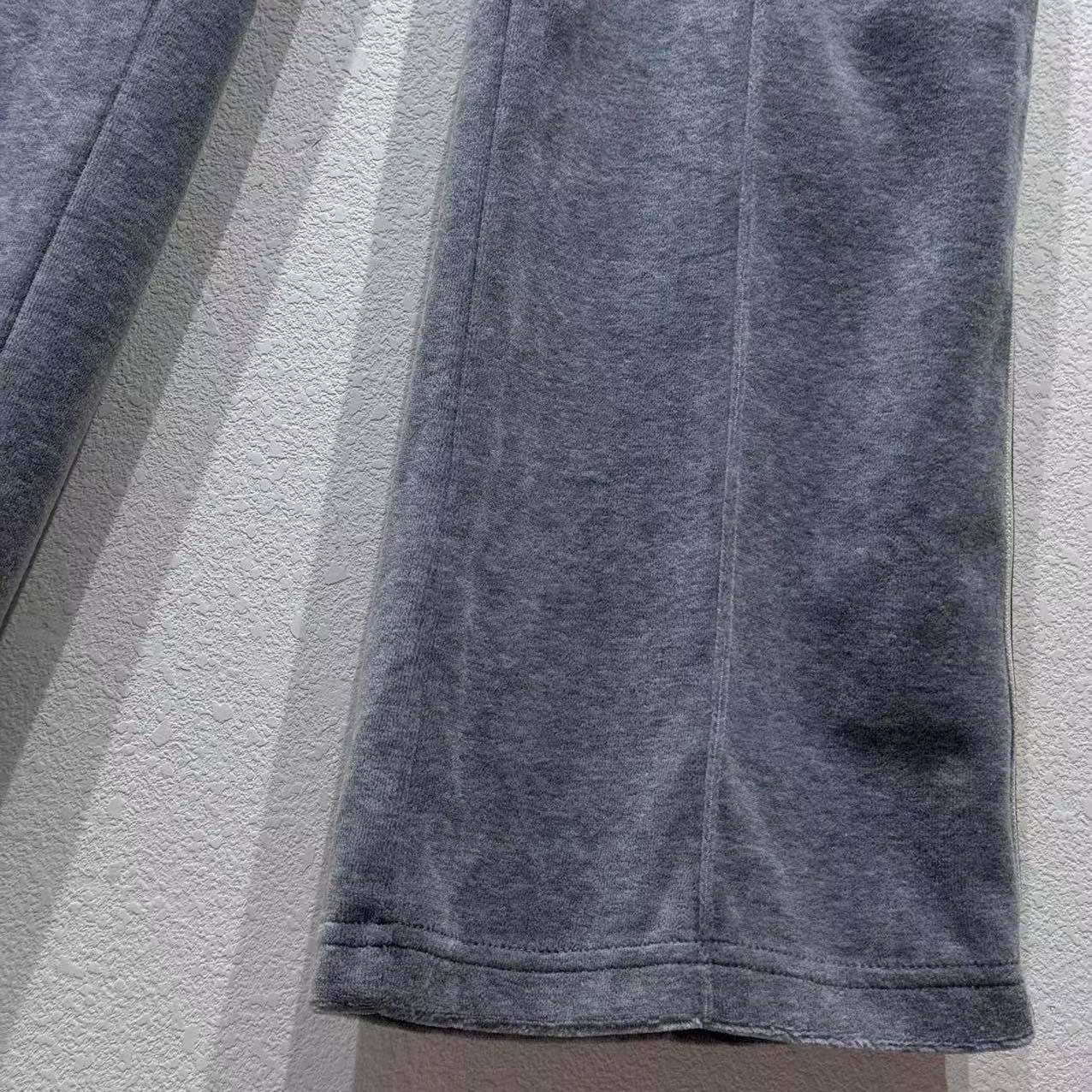 Celine Velvet Triomphe Track Pants - FashionPlug