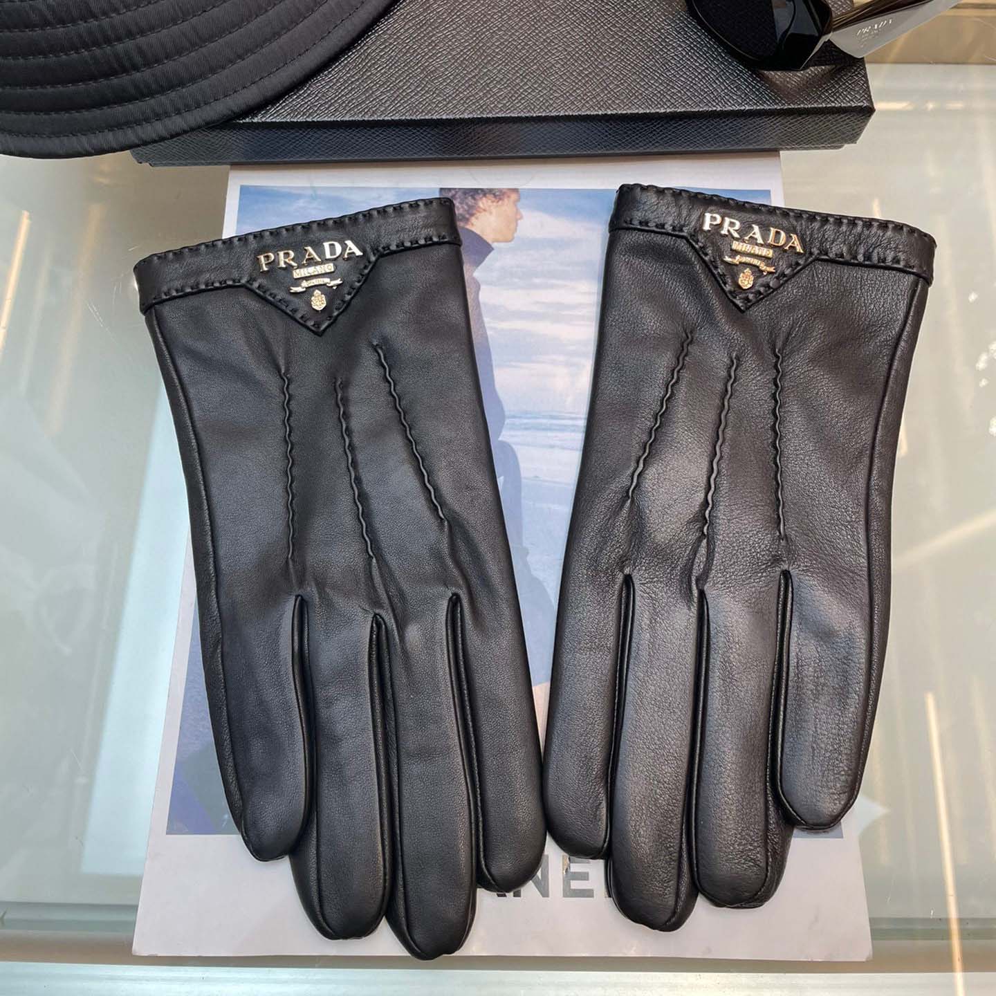 Prada Men's Gloves  - FashionPlug