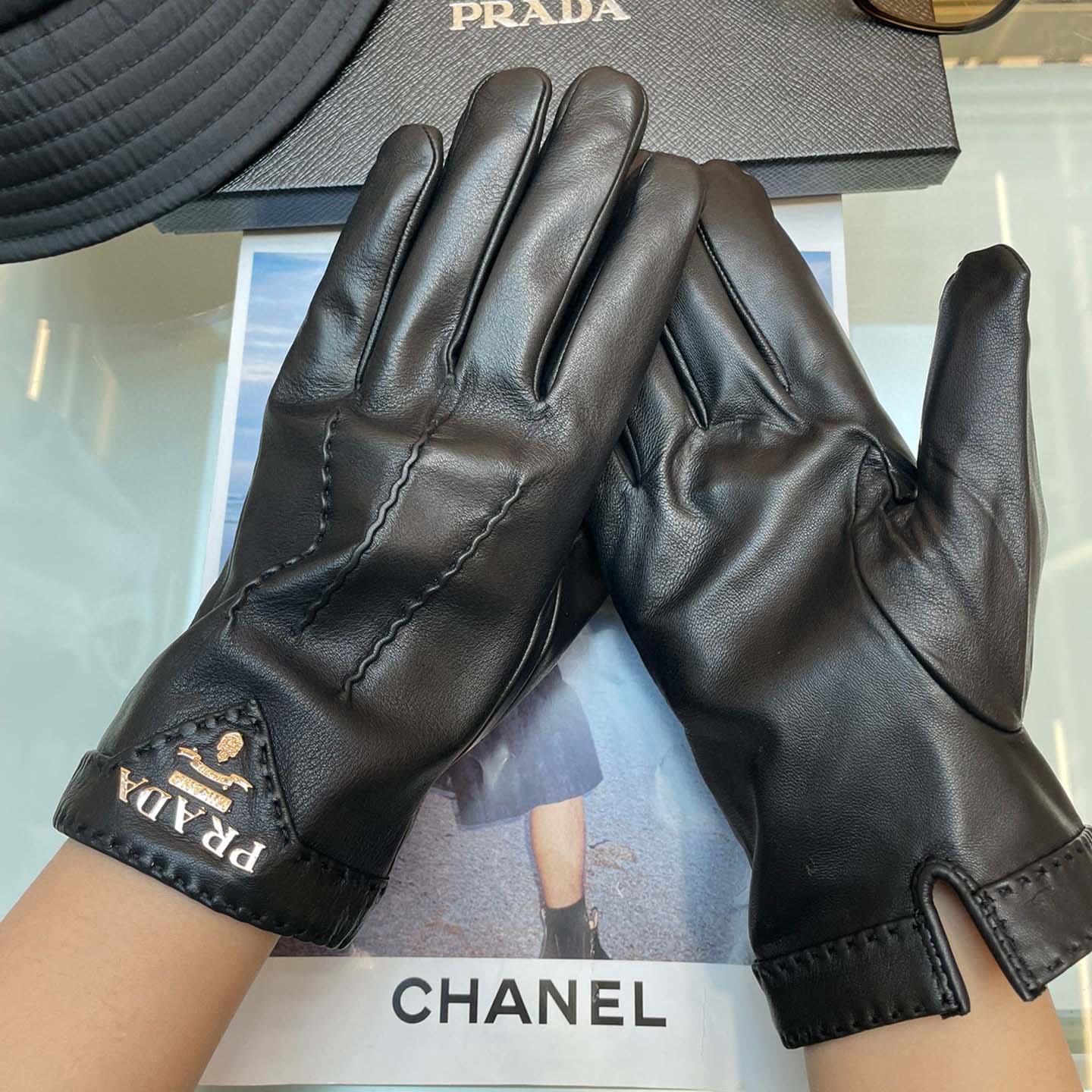 Prada Men's Gloves  - FashionPlug