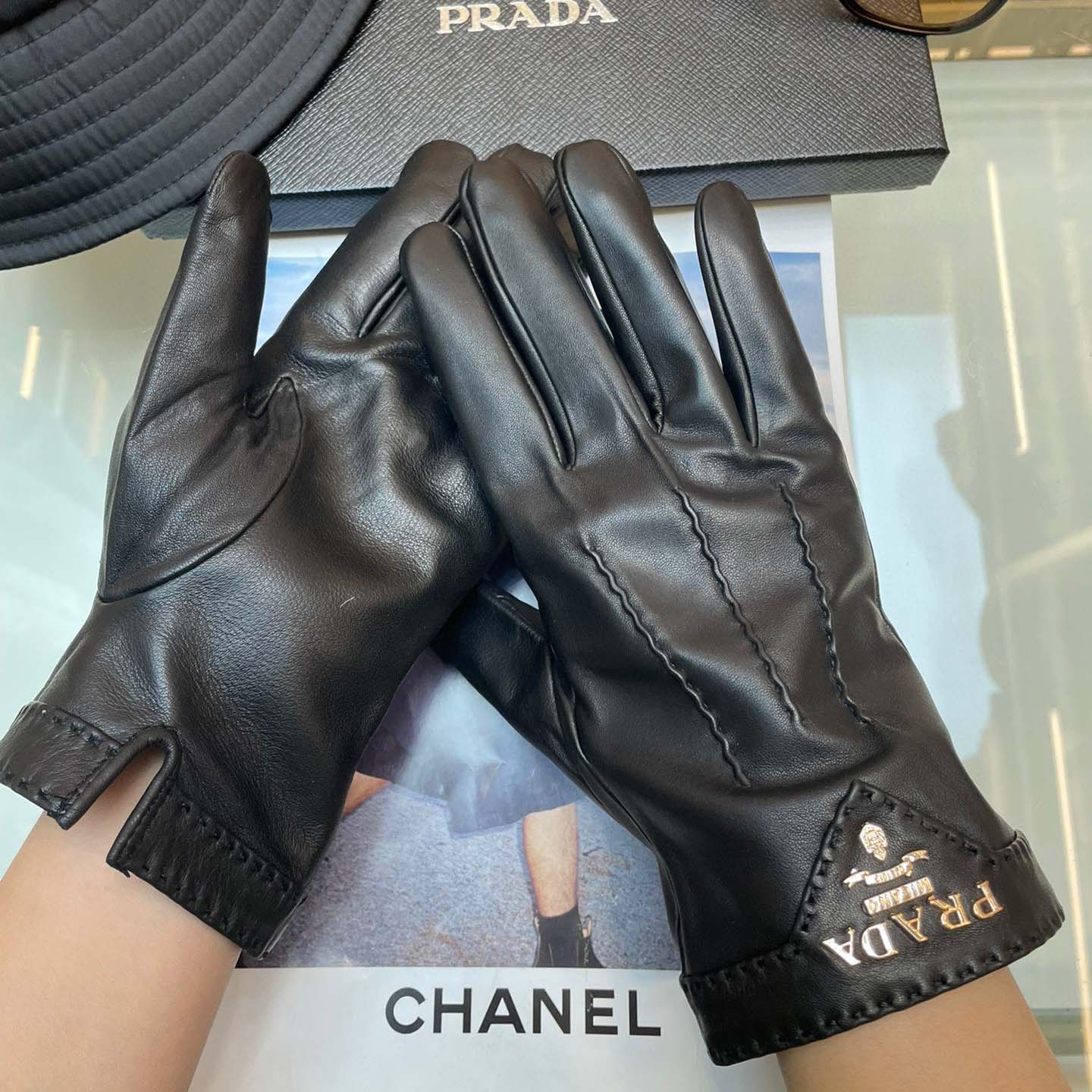 Prada Men's Gloves  - FashionPlug