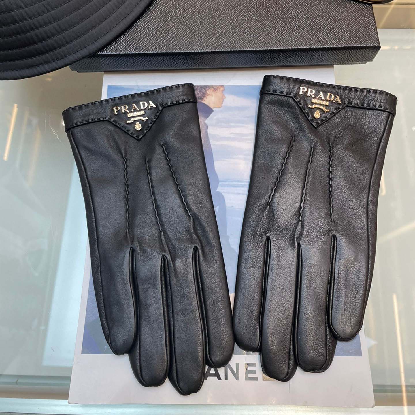 Prada Men's Gloves  - FashionPlug