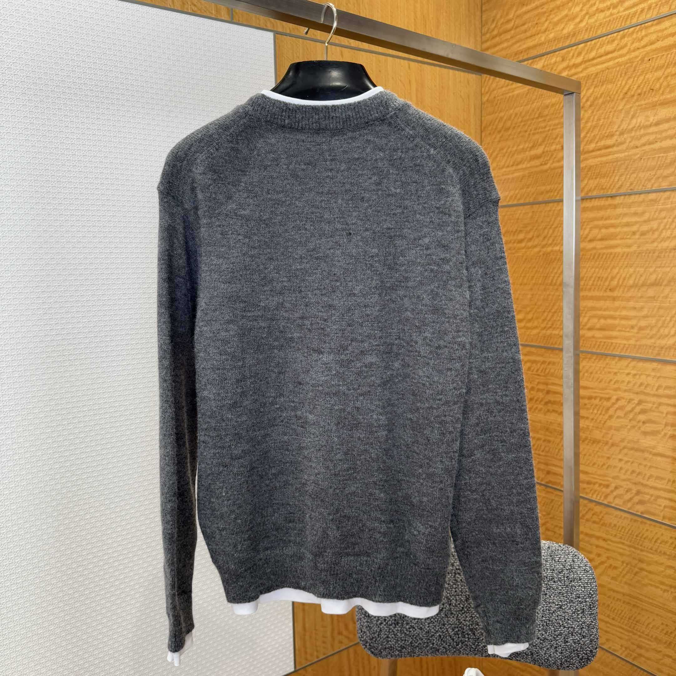 Miu Miu Cashmere V-neck Sweater - FashionPlug