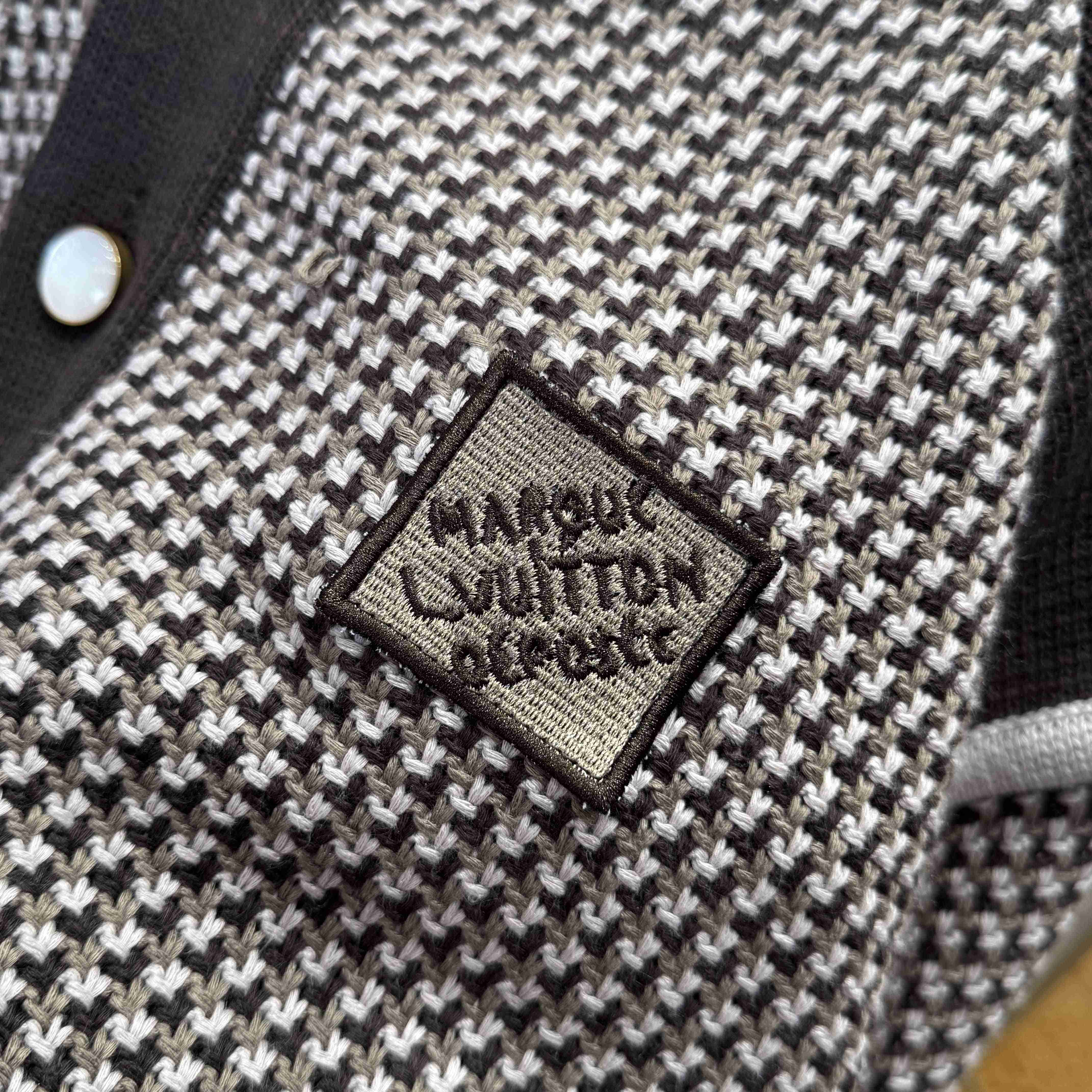Louis Vuitton Knitted Cotton Jacquard Bomber   1AHC28 - FashionPlug