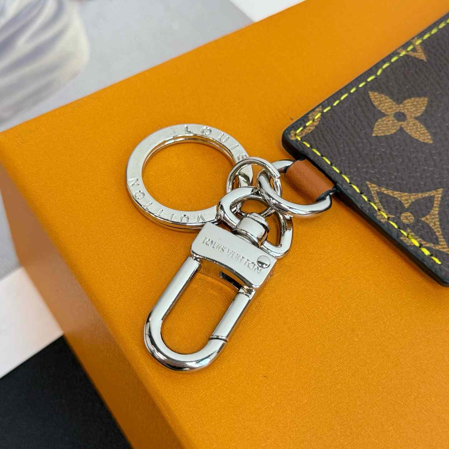 Louis Vuitton LV Chocolate Bar Figurine Key Holder And Bag Charm   M01478 - FashionPlug