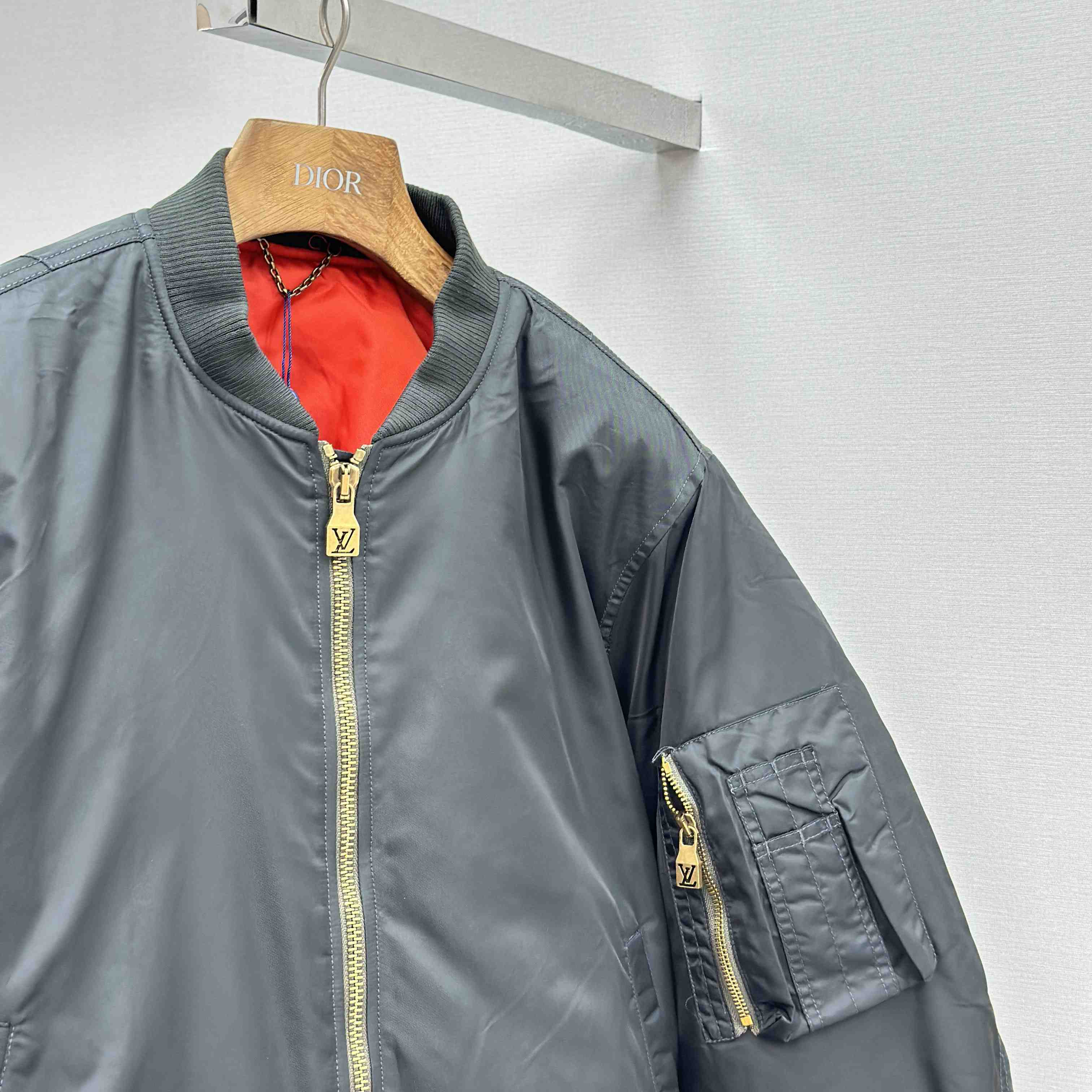 Louis Vuitton Cropped Bomber   1AIMS2 - FashionPlug