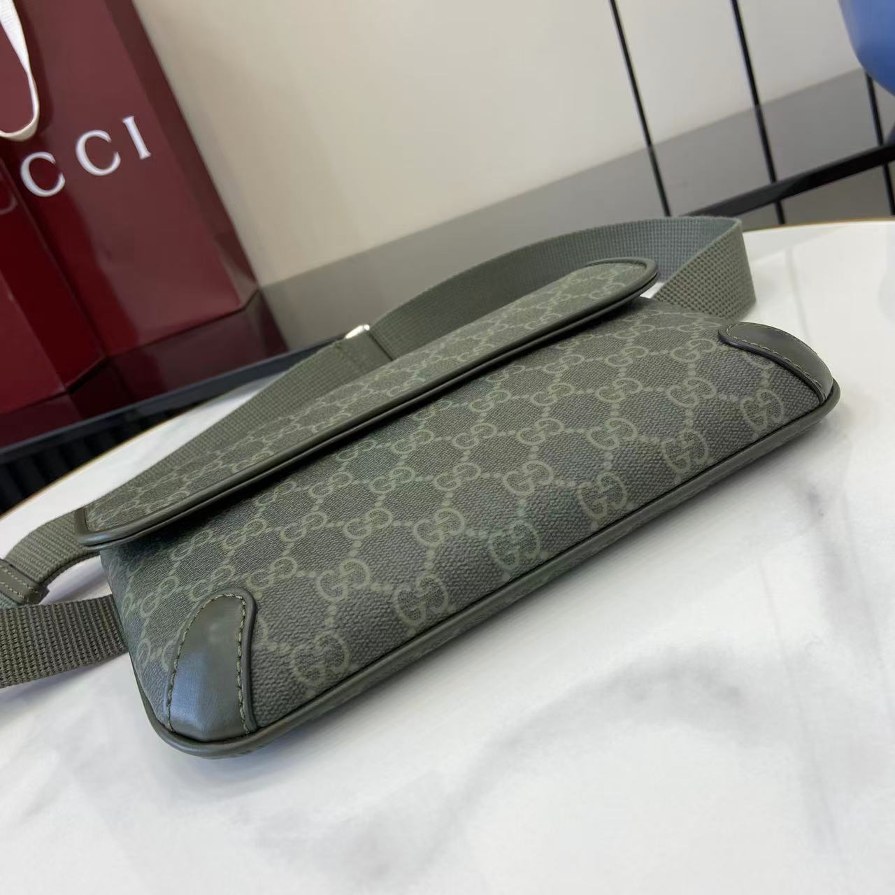 Gucci GG Monogram Small Belt Bag - FashionPlug