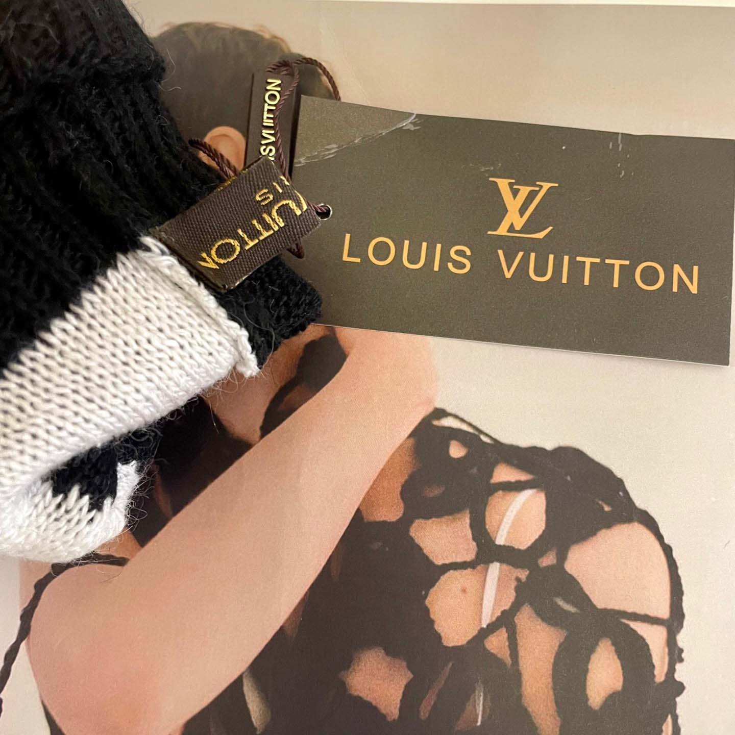 Louis Vuitton LV Medallion Gloves - FashionPlug