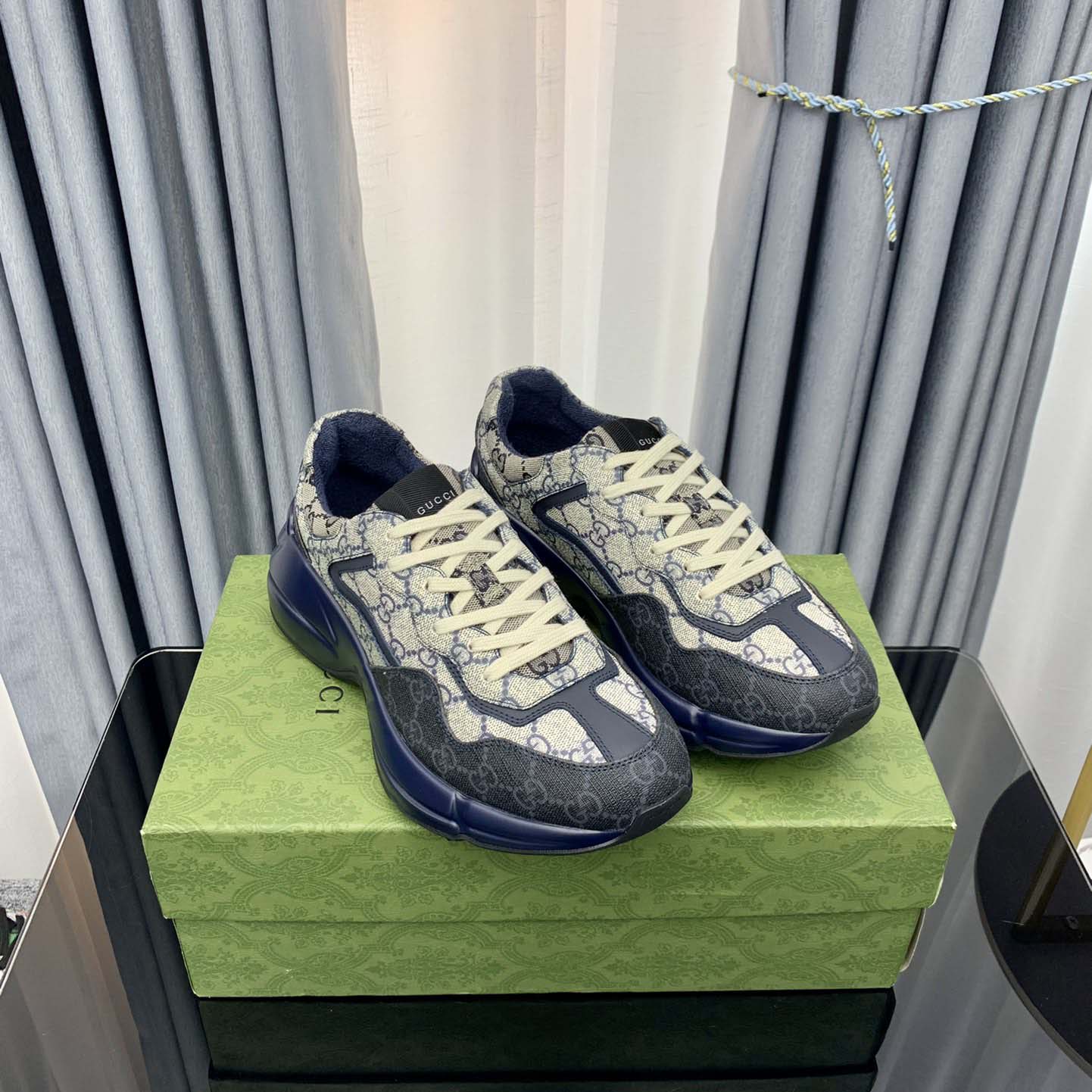 Gucci GG Rhyton Sneaker - FashionPlug