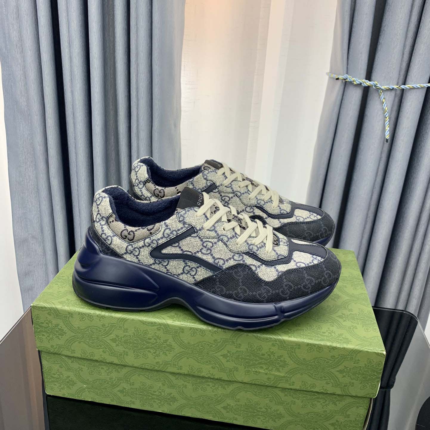 Gucci GG Rhyton Sneaker - FashionPlug