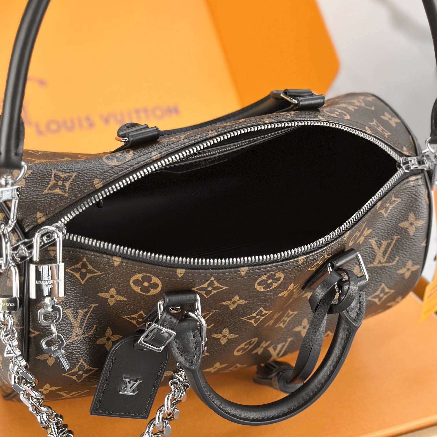 Louis Vuitton Speedy Soft 30 Dark   M12243 - FashionPlug
