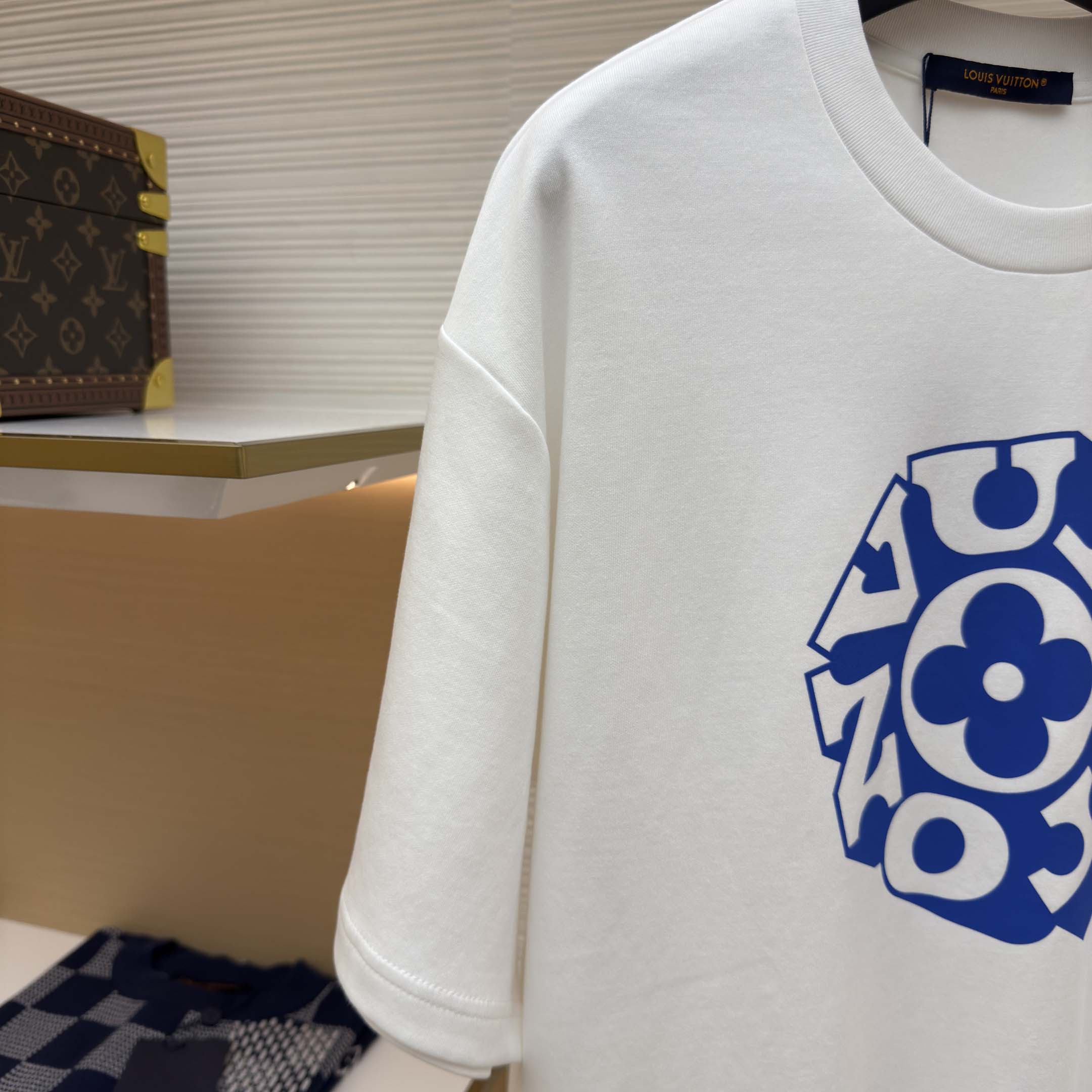Louis Vuitton Printed Signature T-Shirt - FashionPlug