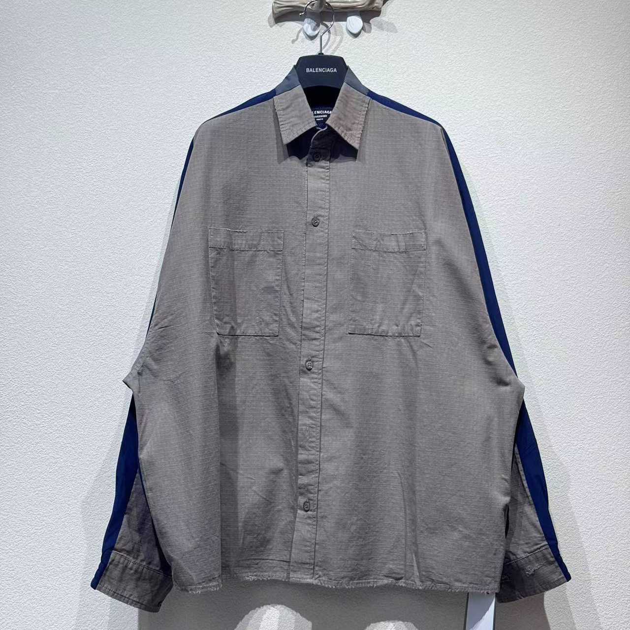Balenciaga Natural Shirt With Pockets - FashionPlug