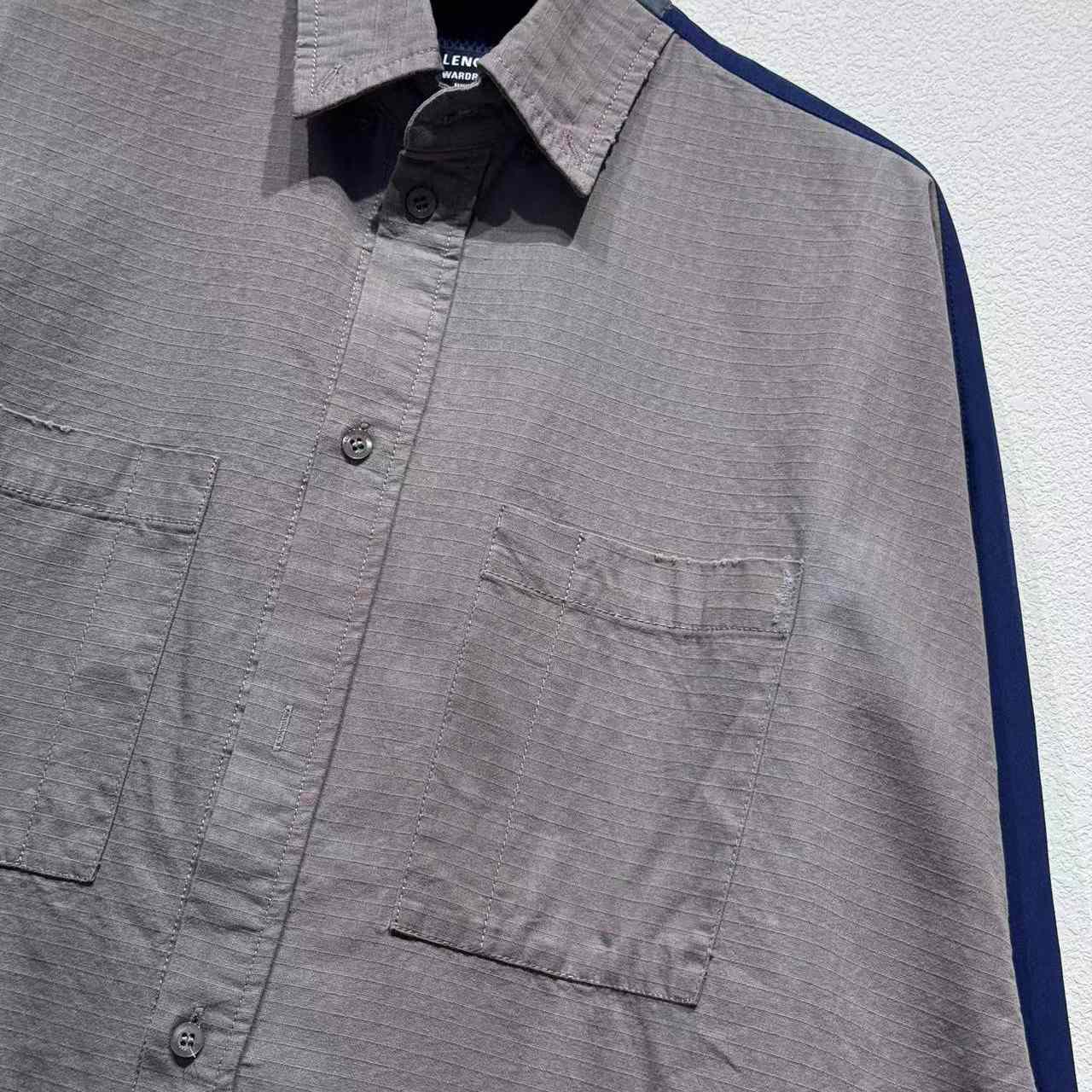 Balenciaga Natural Shirt With Pockets - FashionPlug