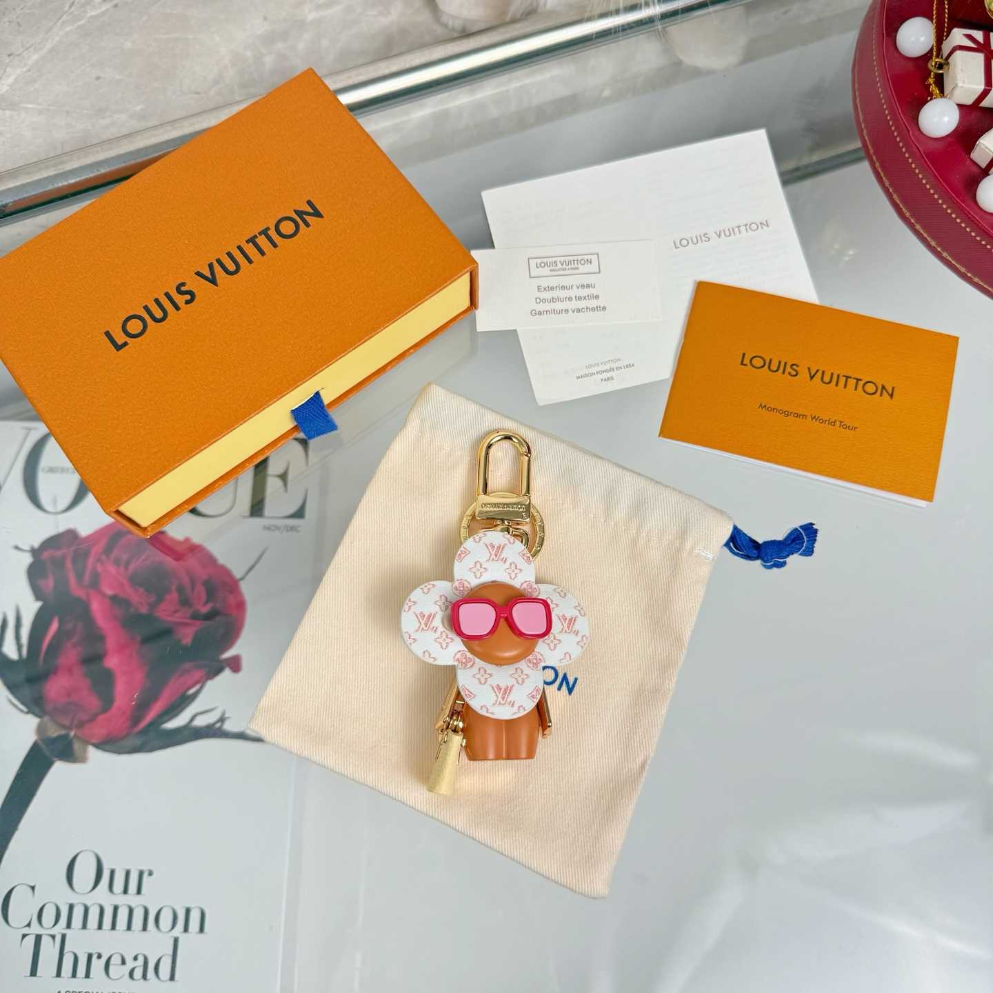 Louis Vuitton Summer Vivienne Bag Charm   M02591 - FashionPlug