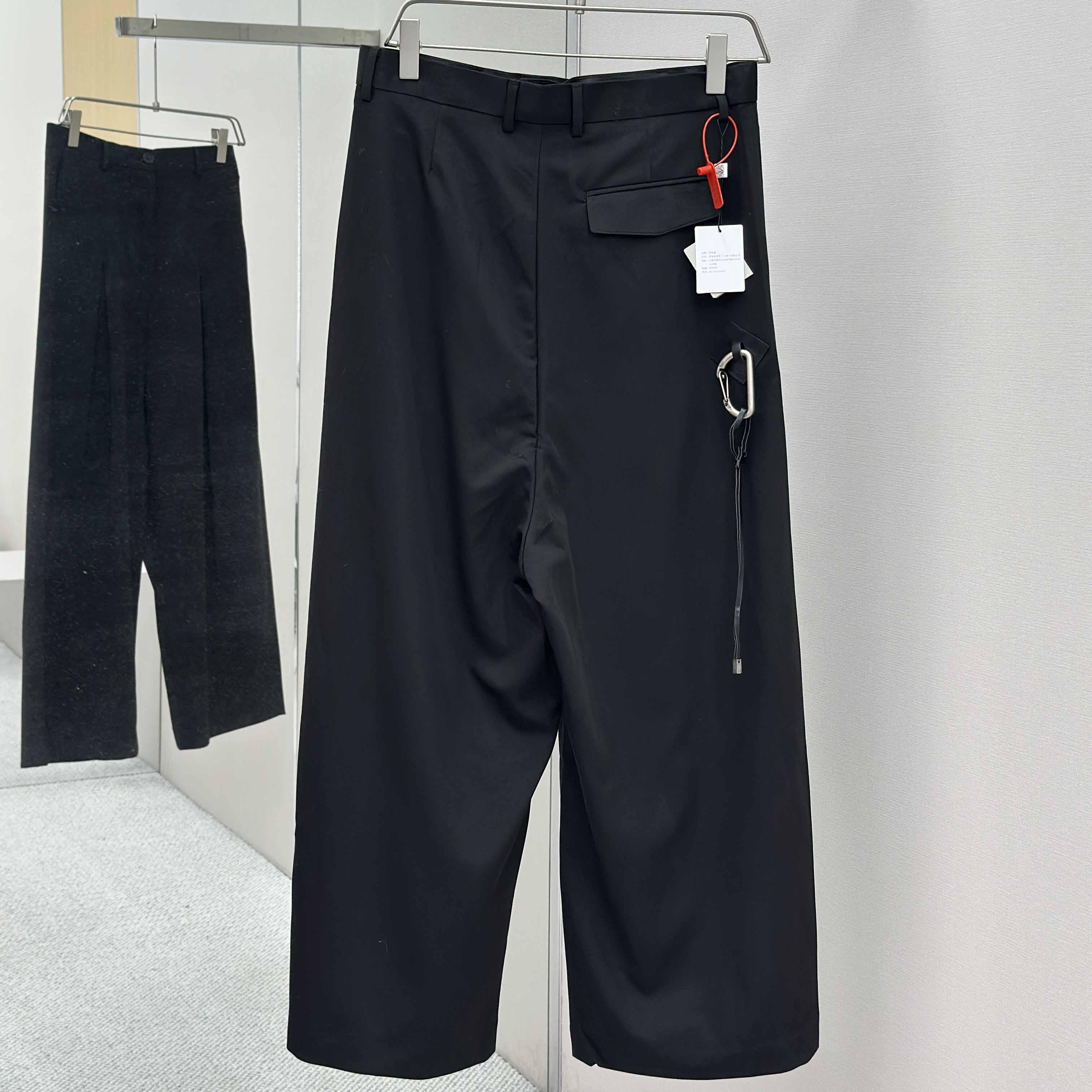 Loewe Low Crotch Trousers In Cotton - FashionPlug